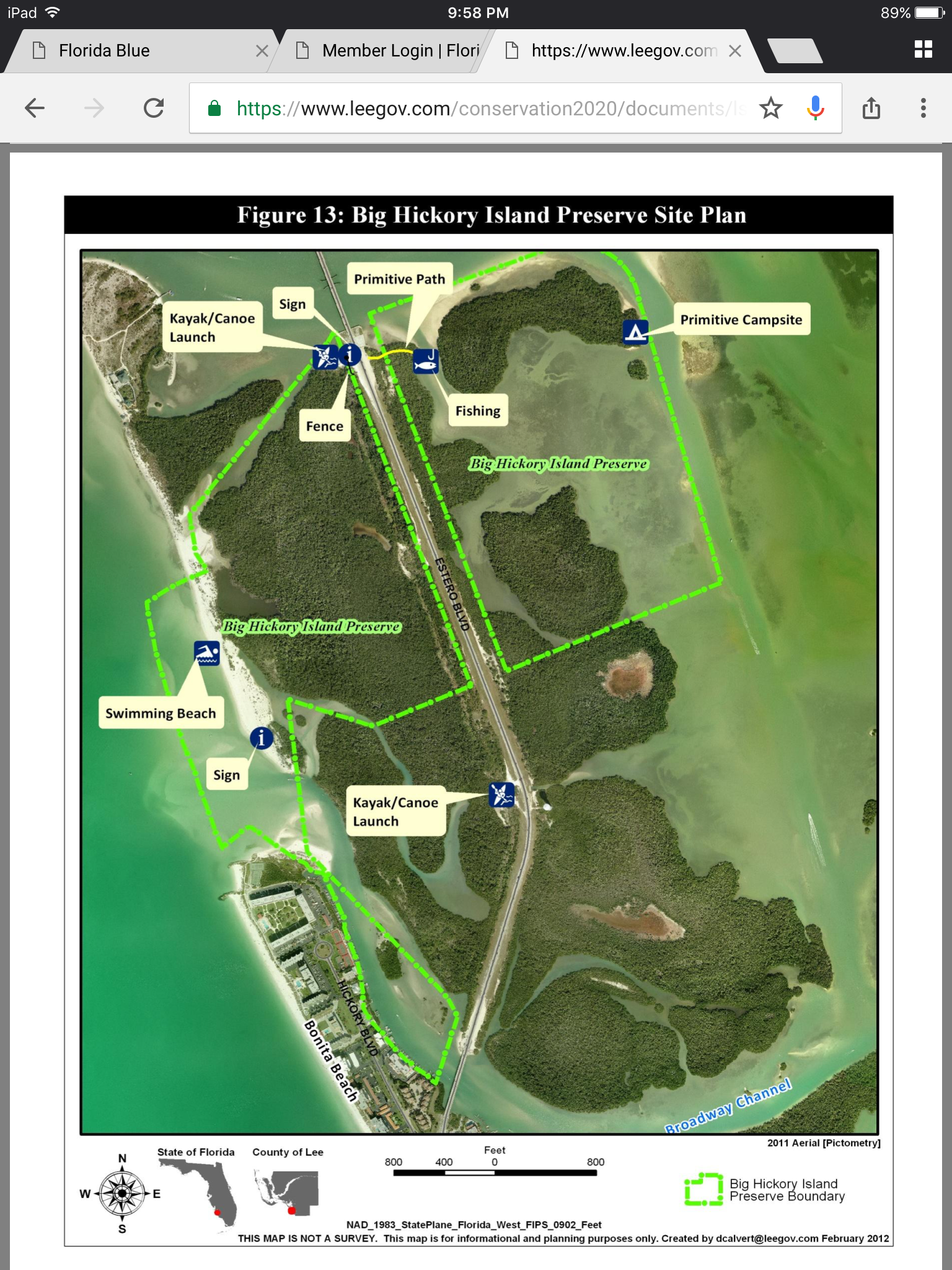 Camper-submitted photo at Bow-tie Island Primitive Campsite near Bokeelia, FL