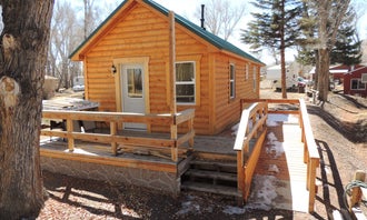 Camping near The Chicken Ranch: Mogote Meadow Cabins & RV Park, Antonito, Colorado