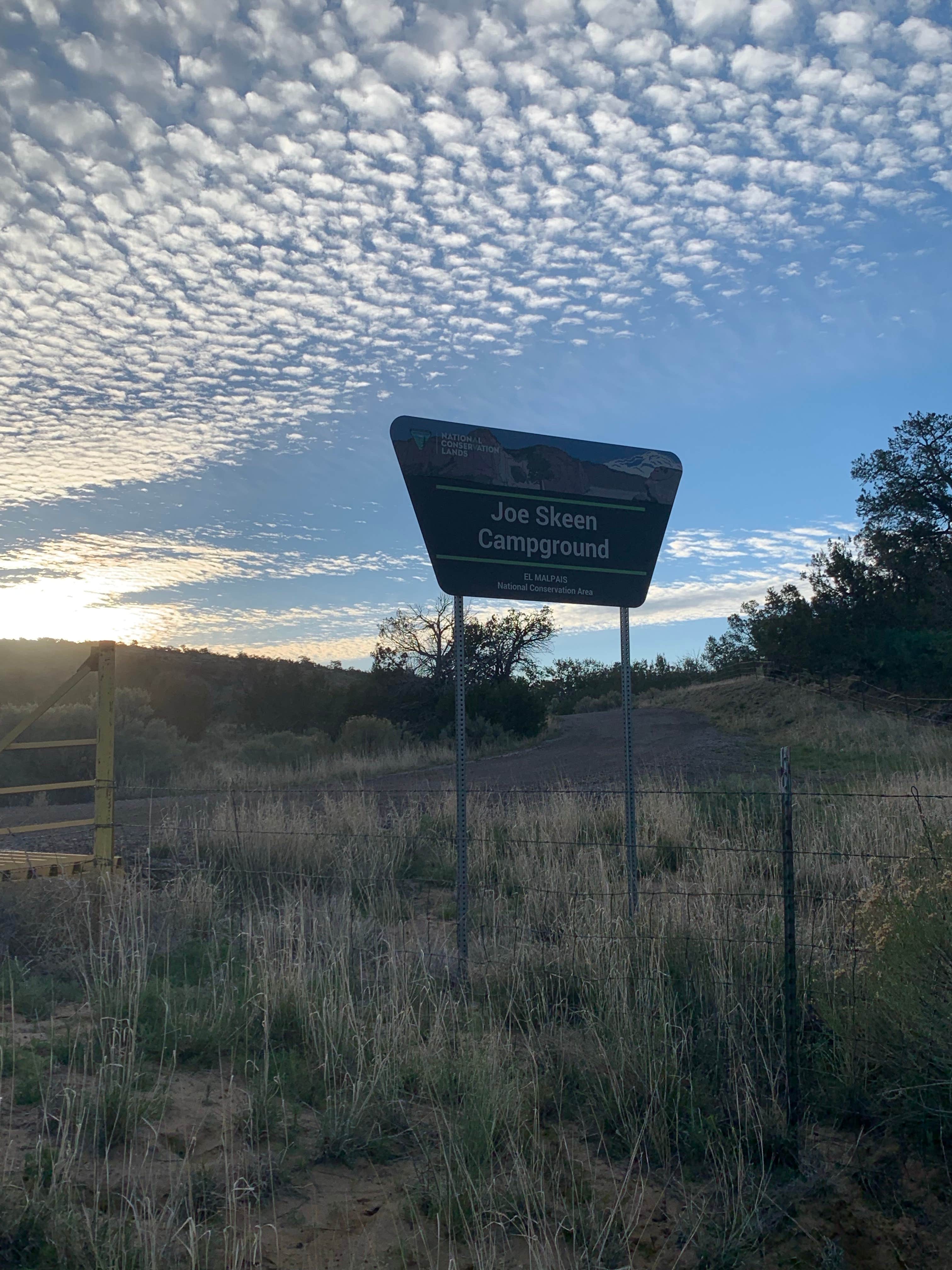 Camper-submitted photo at Joe Skeen Campground - El Malpais NCA near Grants, NM