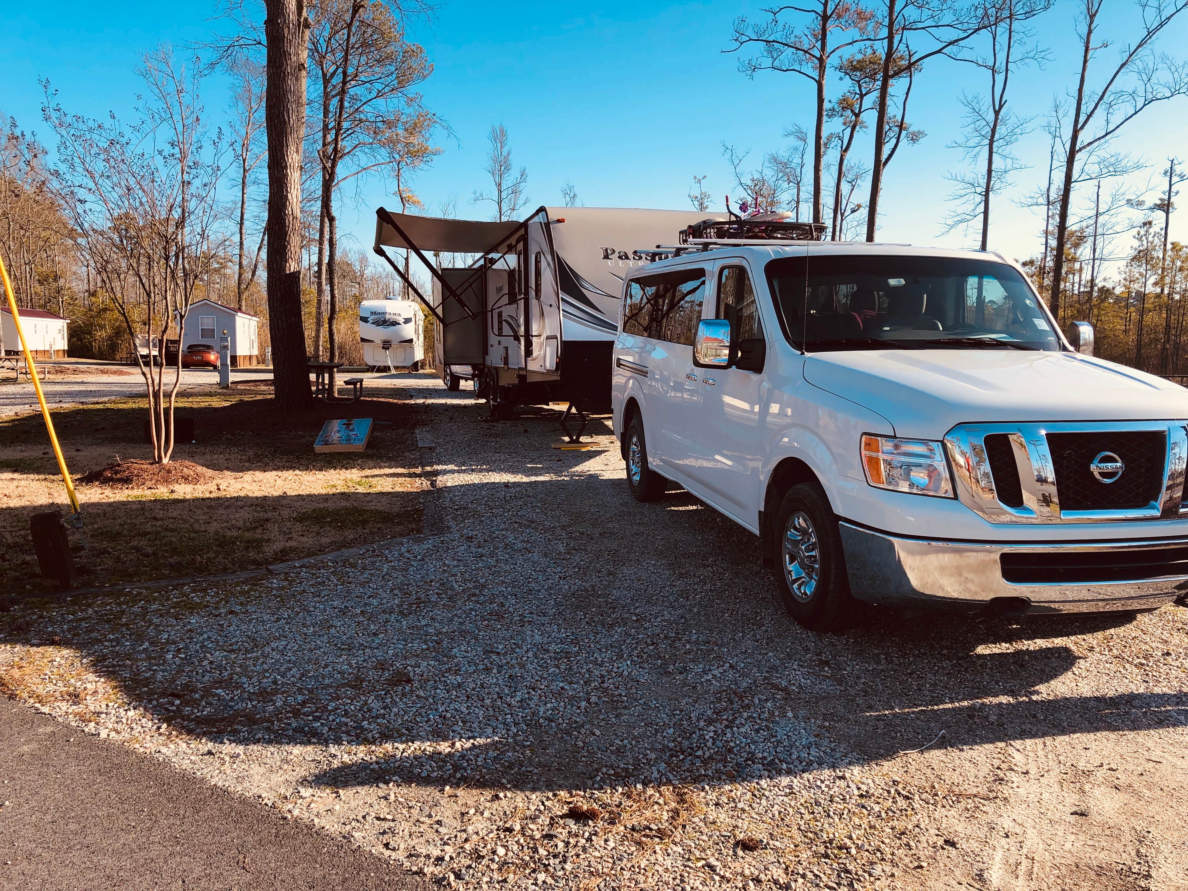 happy_ champers's photo of rv camping at North Landing Beach near Elizabeth City, NC