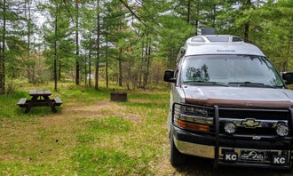 Camping near Hartwick Pines State Park: Jones Lake State Forest Campground, Frederic, Michigan