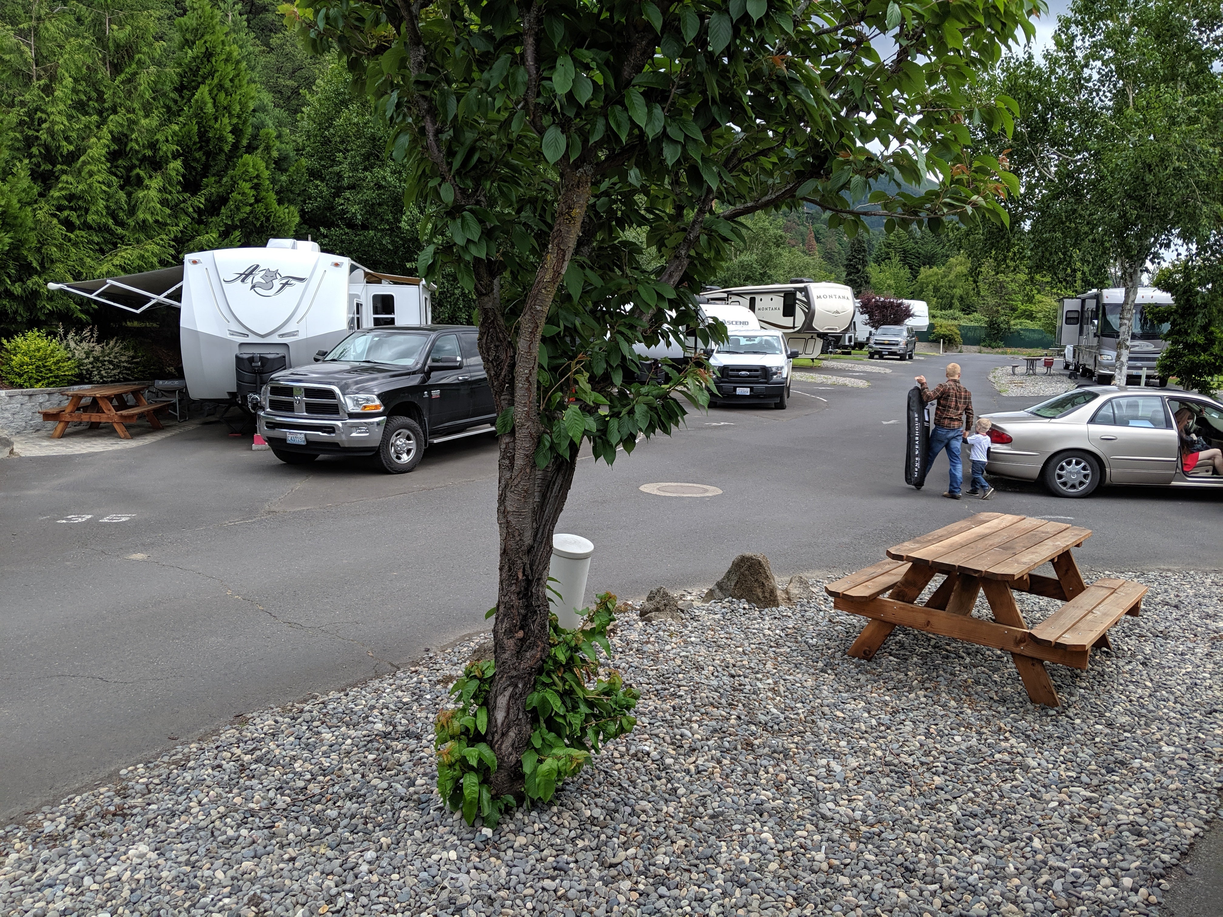 Camper submitted image from Gorge Base Camp RV Park - 4