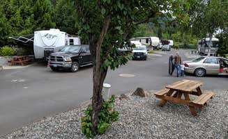 Stefanie W.'s photo of rv camping at Gorge Base Camp RV Park near Columbia River Gorge National Scenic Area