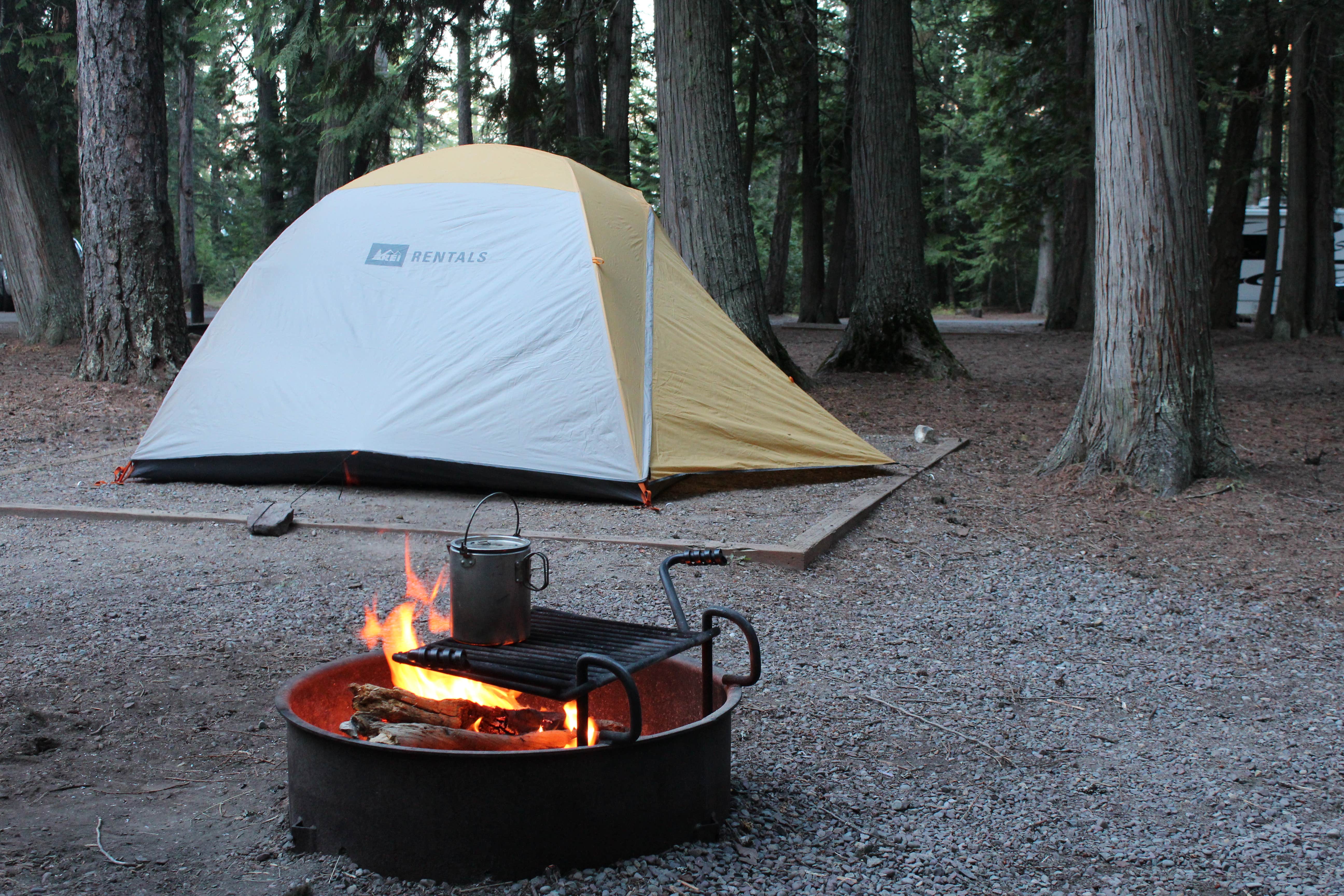 Jen G.'s photo at Fish Creek Campground — Glacier National Park near Glacier National Park
