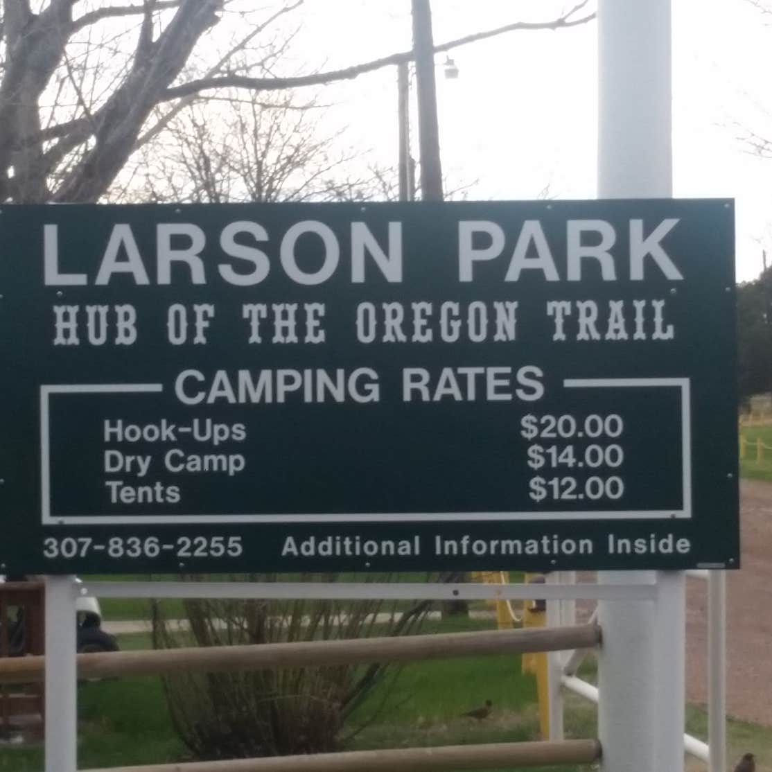 Larson Park Campground Camping The Dyrt