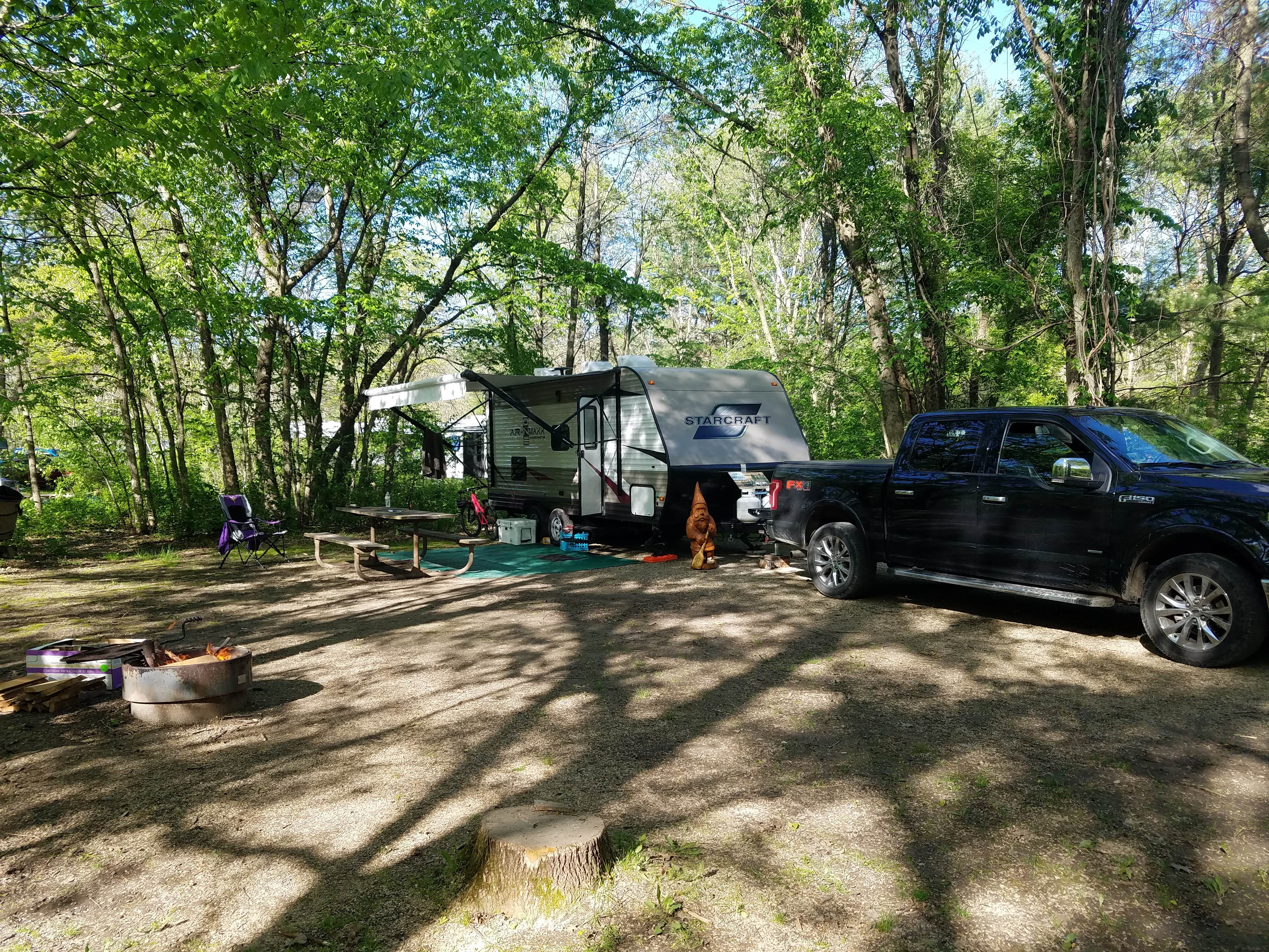 Melissa H.'s photo of rv camping at Minneiska Campground — Whitewater State Park near Spring Valley, MN
