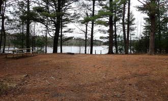 Camping near Sandy Beach Lake Campground — Northern Highland State Forest: Emily Lake NF Campground, Lac du Flambeau, Wisconsin