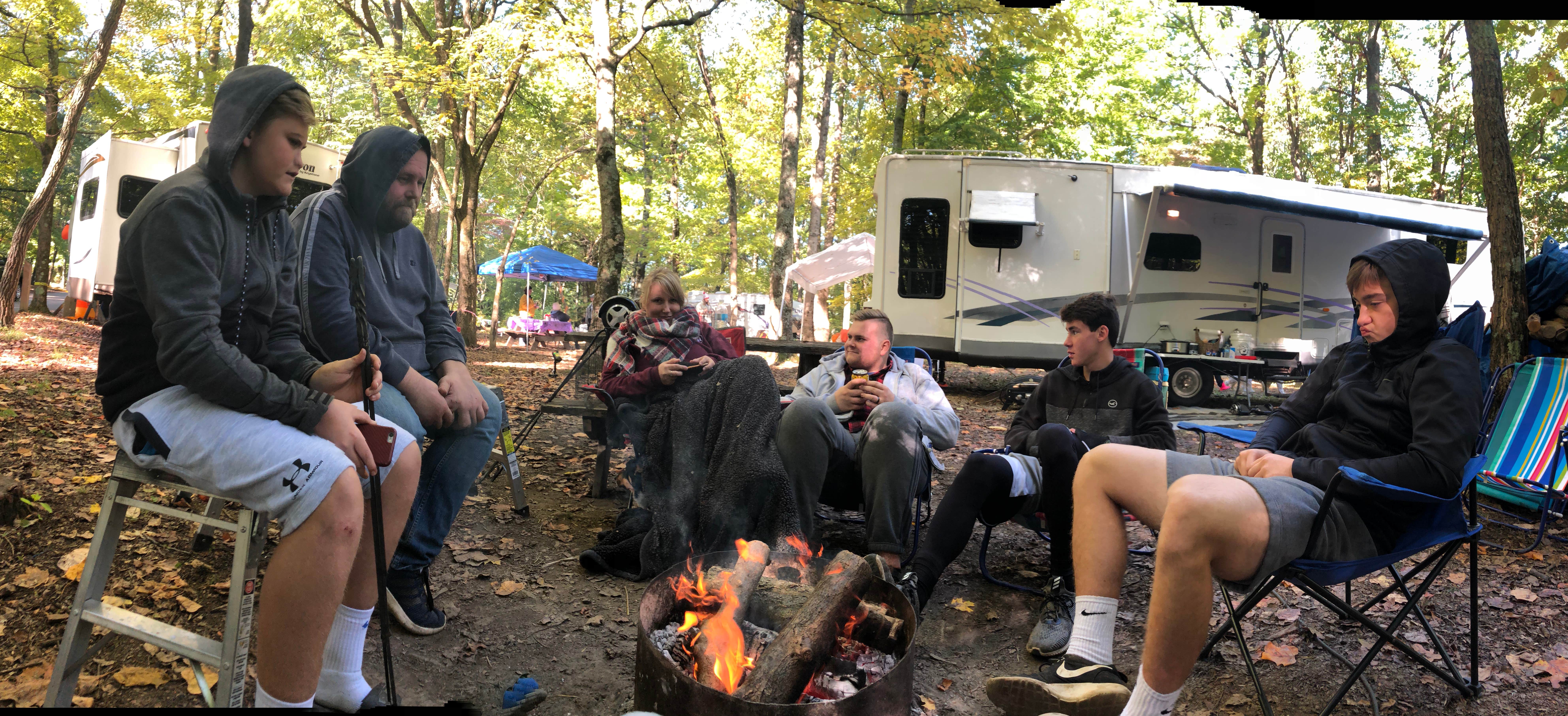 Camper-submitted photo at Raccoon Ridge Campground — Brown County State Park near Indianapolis, IN