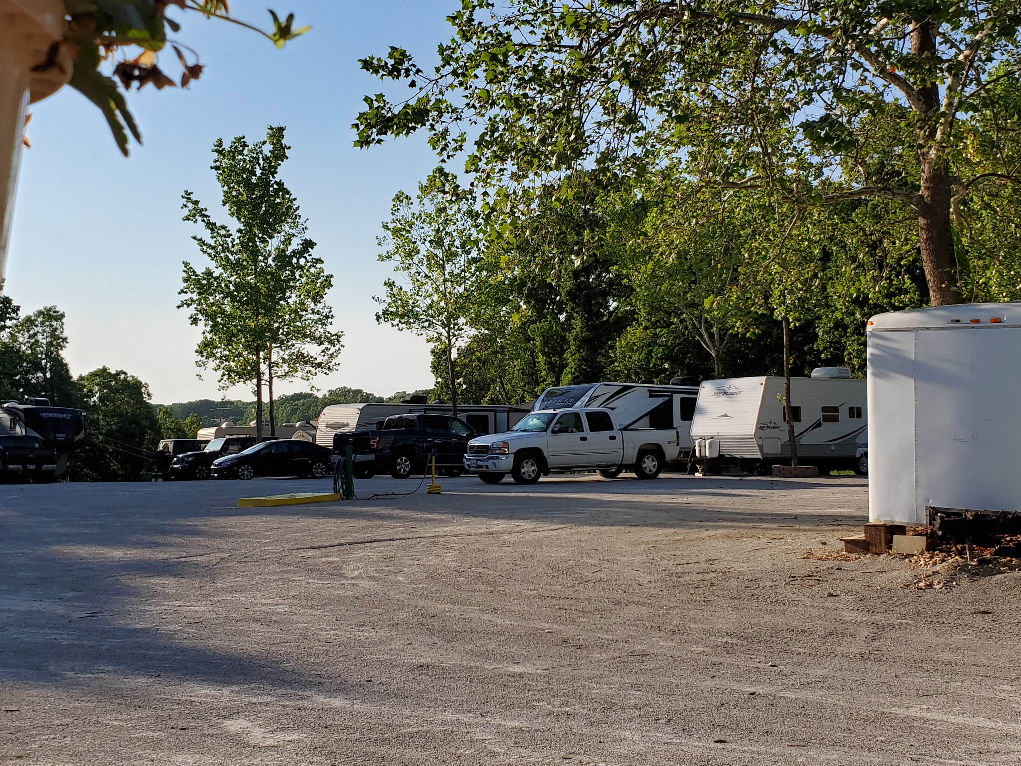 Traci K.'s photo of rv camping at Peddlers RV Park near Hindsville, AR