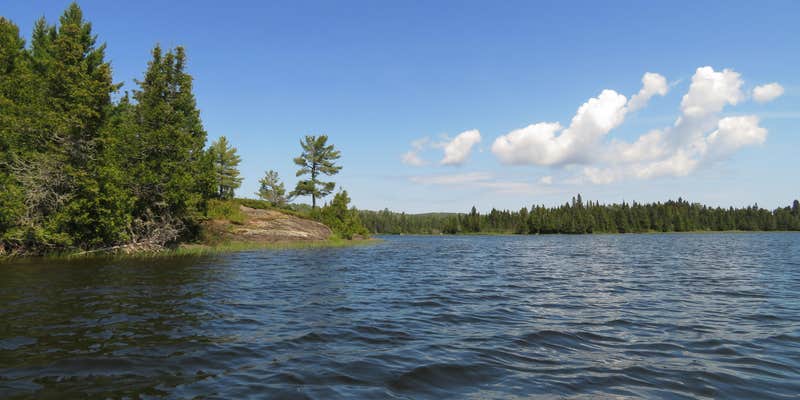 Camper submitted image from Lake Richie Canoe Campground — Isle Royale National Park