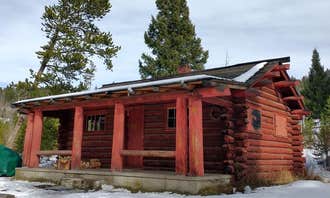 Camping near Lost Creek State Park Campground: High Rye Cabin, Anaconda-Deer Lodge County, Montana