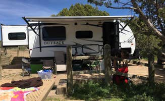 John P.'s photo of rv camping at Sims Mesa Campground — Navajo Lake State Park near Navajo Dam, NM