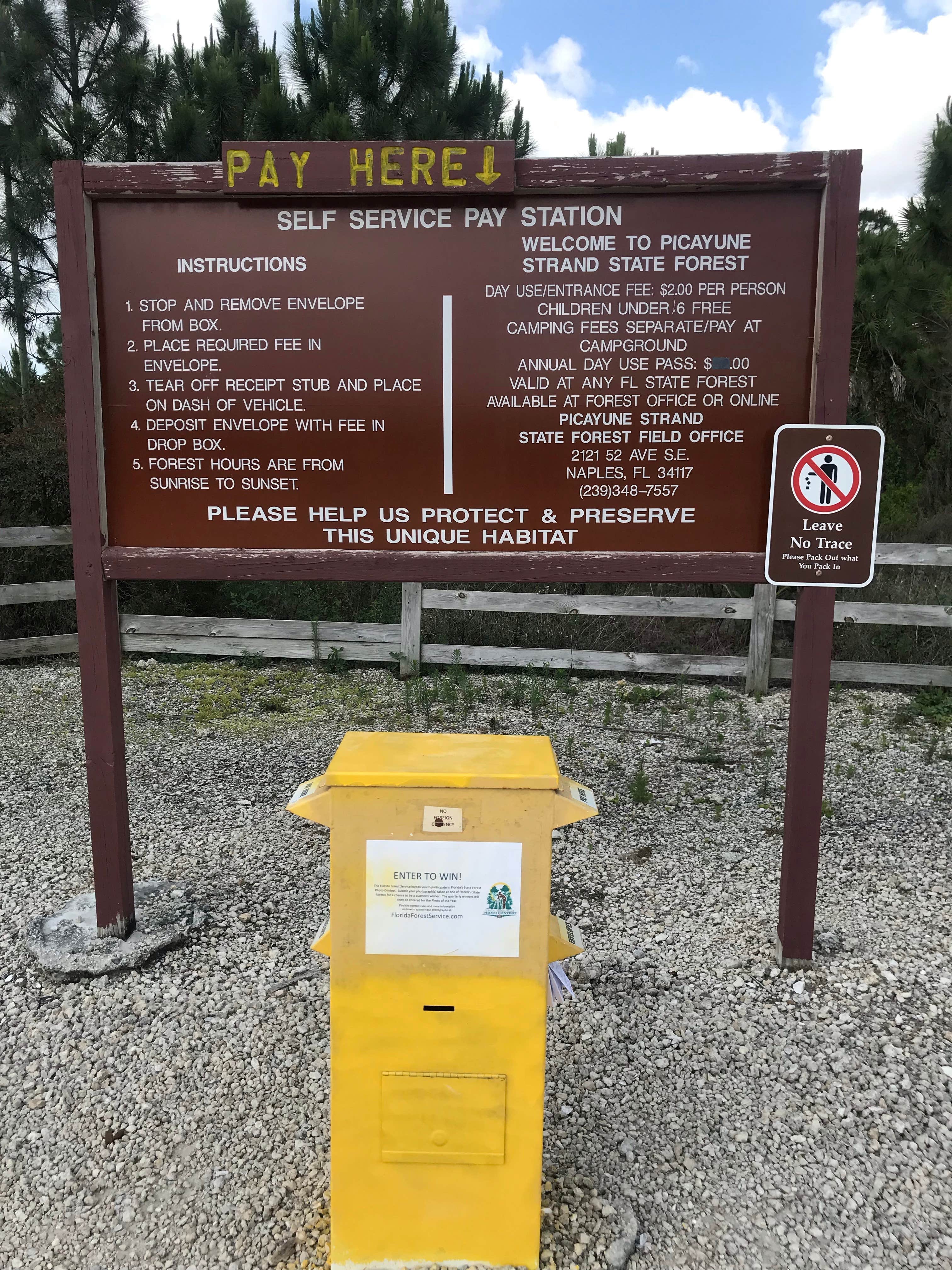 Camper-submitted photo at Horseshoe Primitive Campground in Picayune Strand State Forest near Everglades City, FL