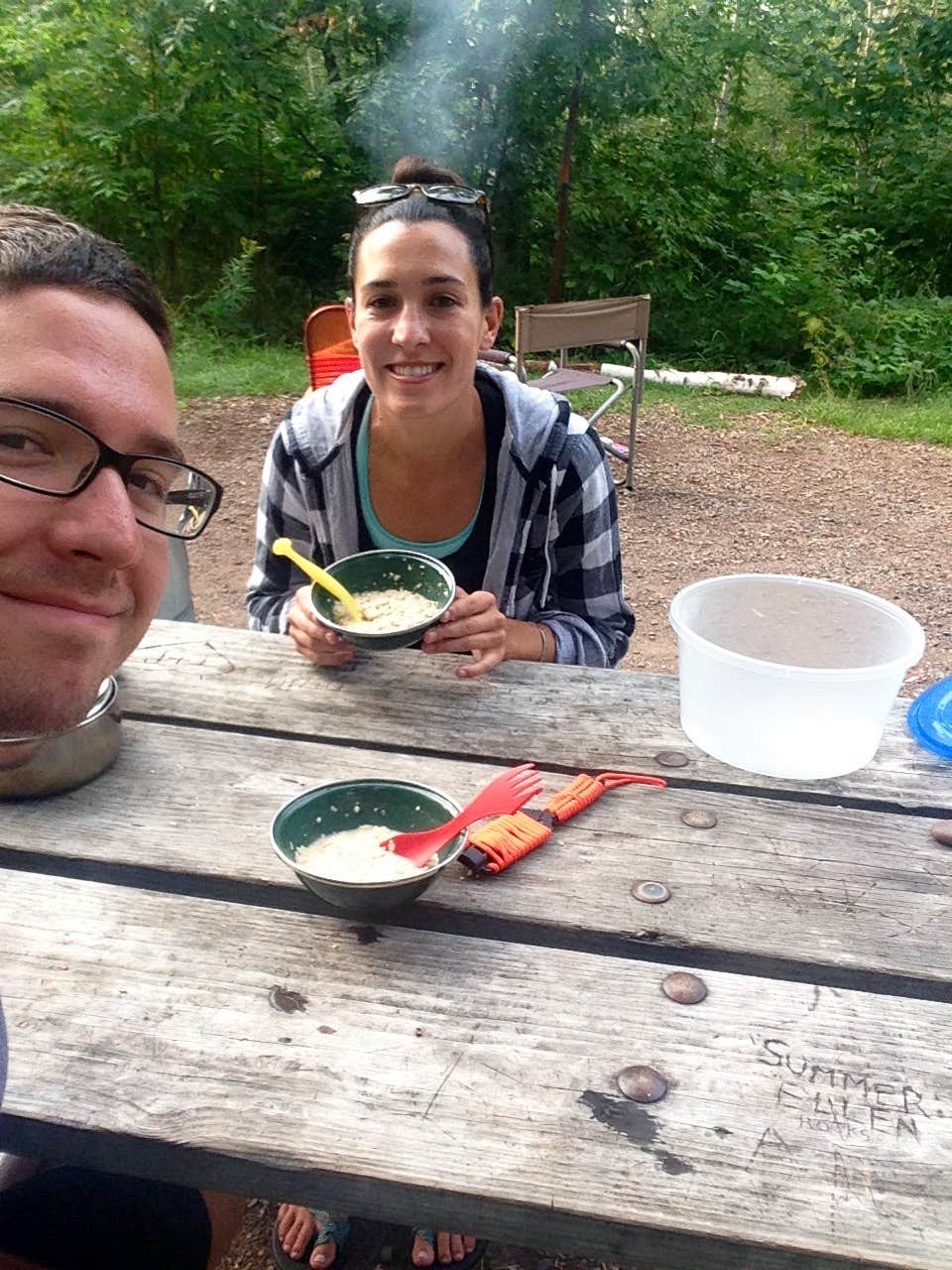 Camper-submitted photo at Lake Superior Cart-in Campground — Tettegouche State Park near Illgen City, MN