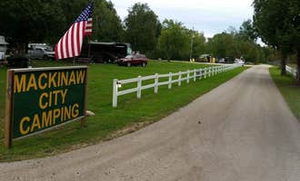 Camping near Lakeshore Park Campground: Mackinaw City Campground , Mackinaw City, Michigan