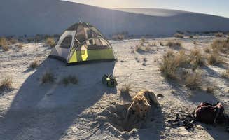 Austin C.'s photo at Backcountry Primitive Sites — White Sands National Park in New Mexico