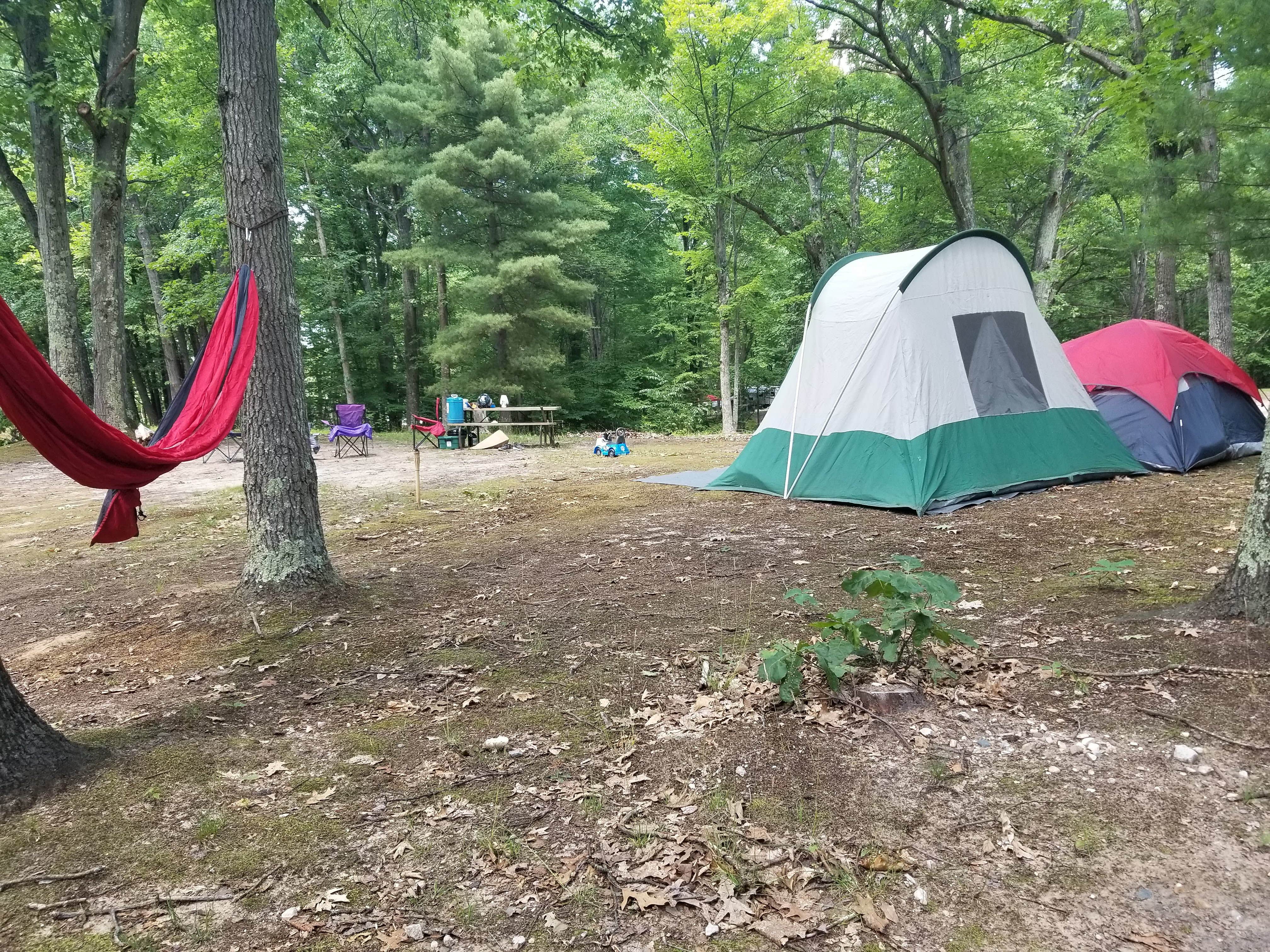 Camping near Sulak Campground: Ludington East KOA, Baldwin, Michigan