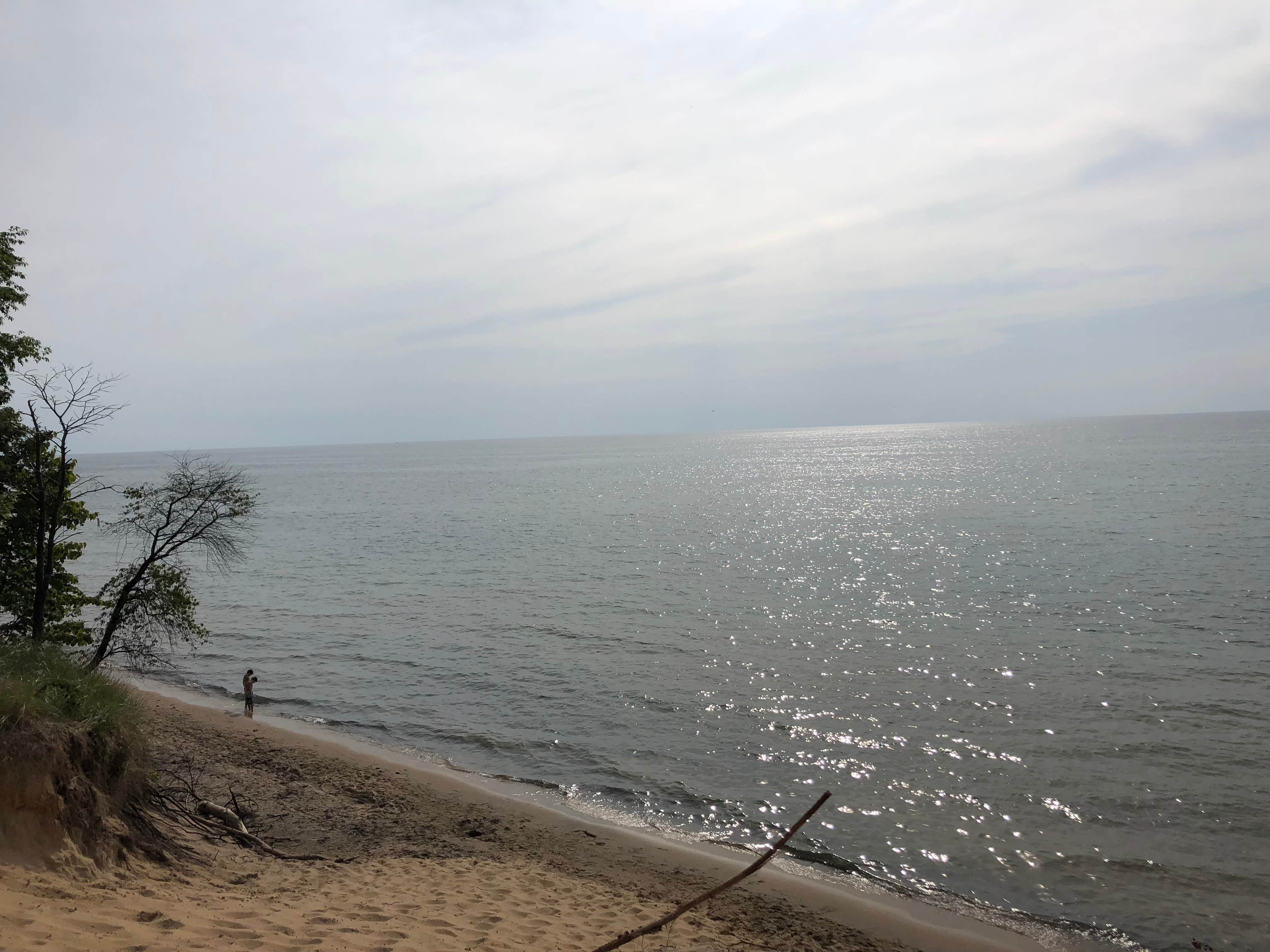 View from sand bluff