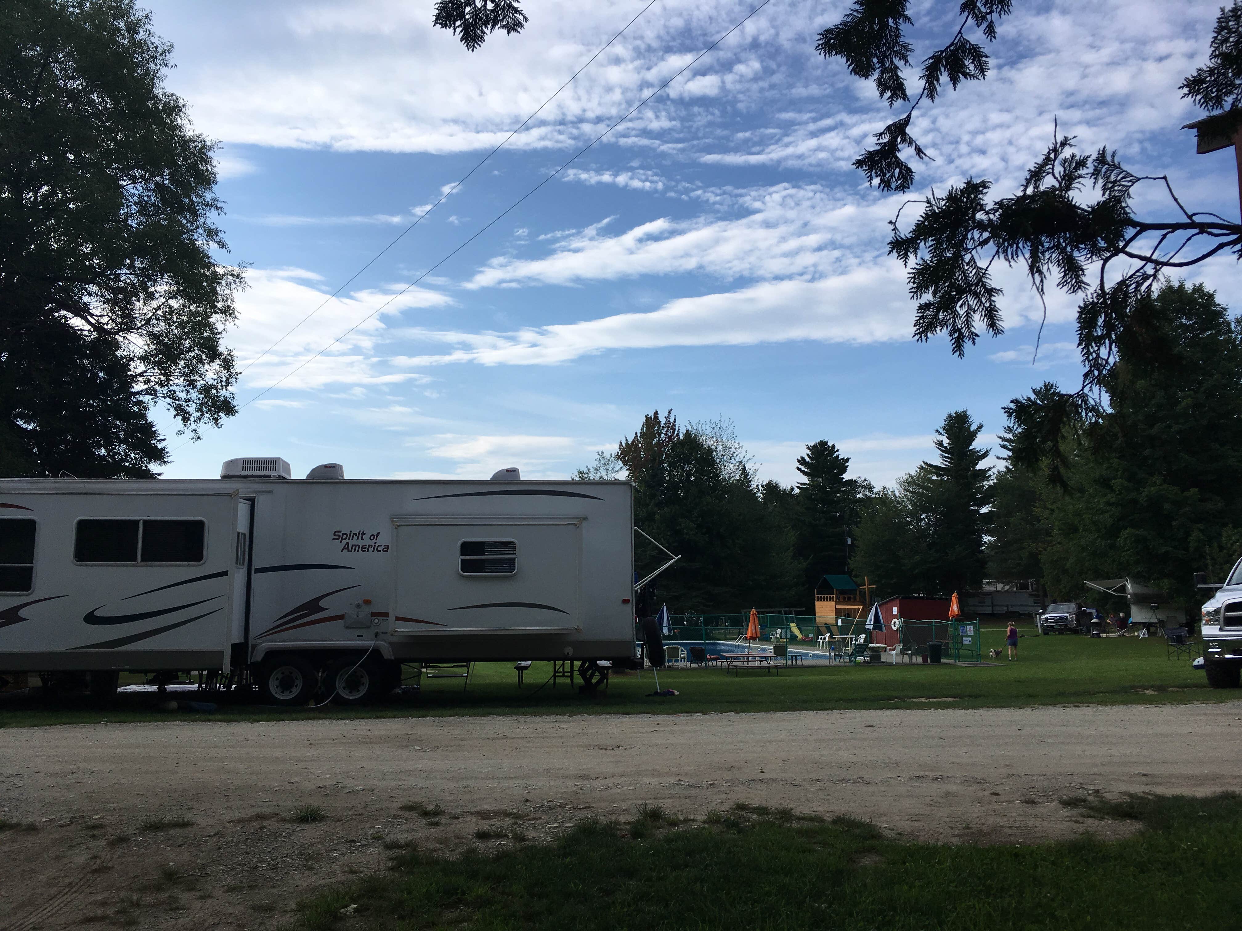 Natalie N.'s photo of rv camping at Will-O-Wood Campground near North Troy, VT