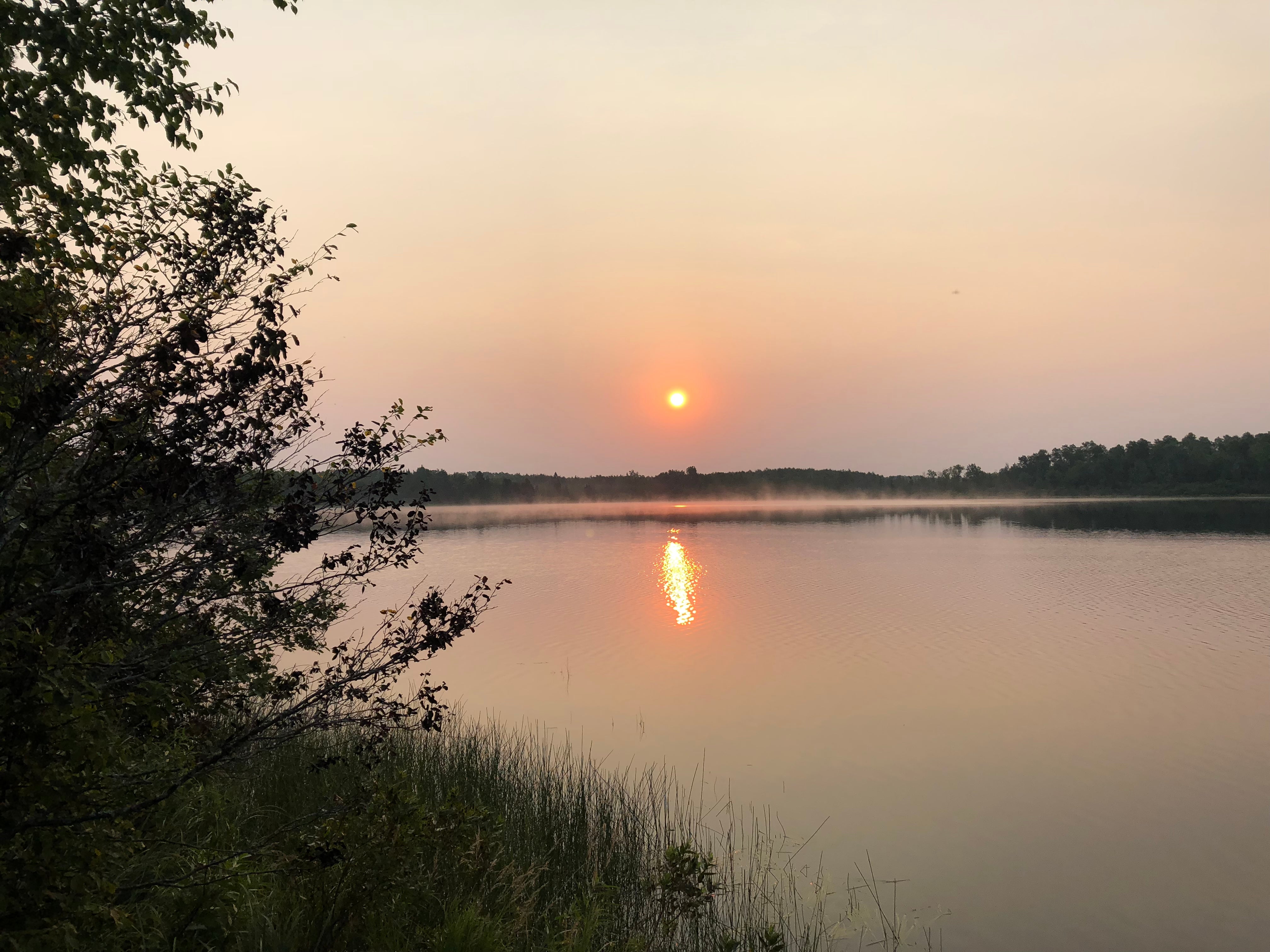Twin Lake at Sunrise