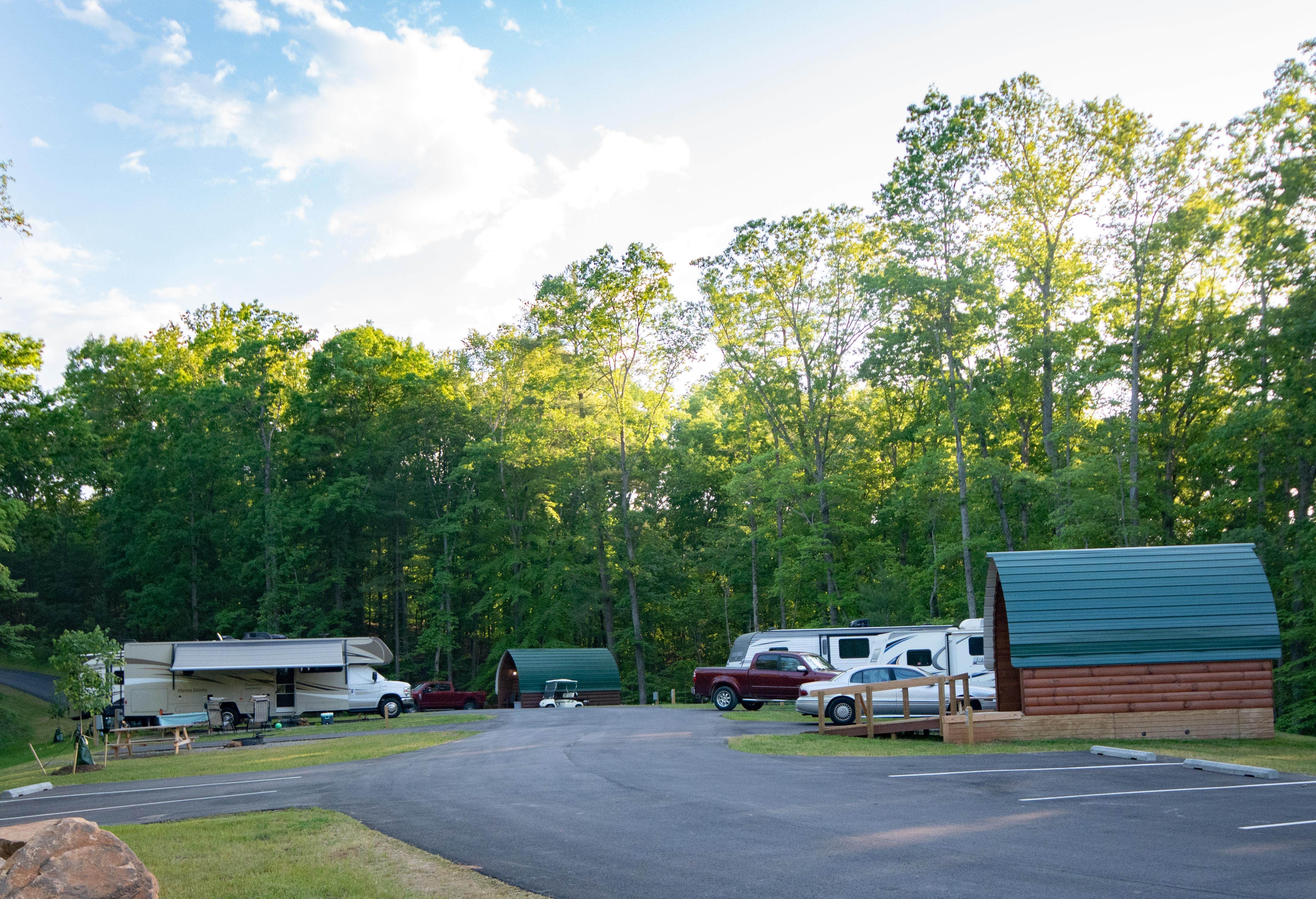 Tara S.'s photo of rv camping at Don's Cab-Inns Campground near Buchanan, VA