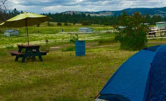 Jennifer B.'s photo of tent camping at 5 Authentic Barn Campsites near Lamont, WA