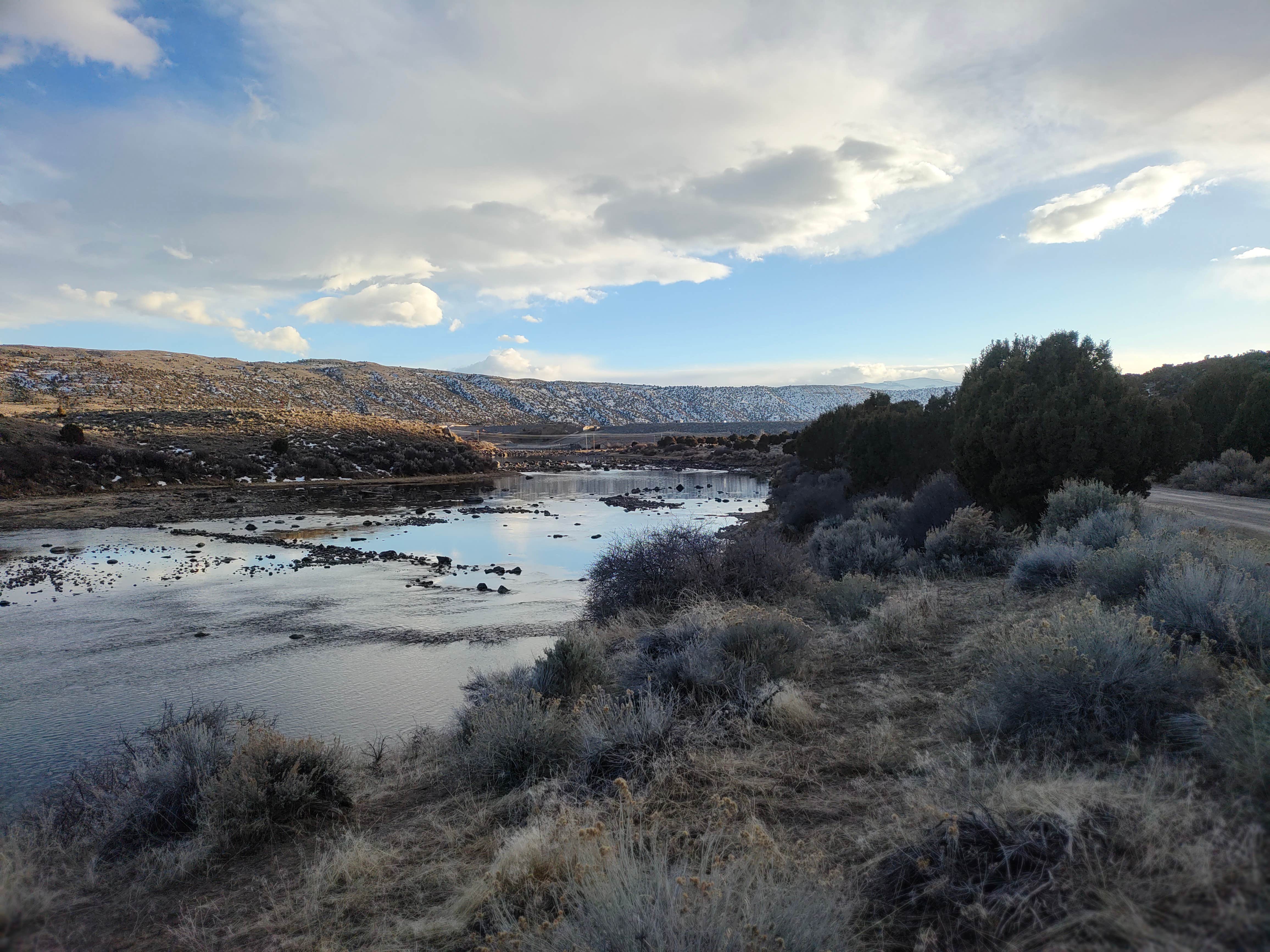Camper-submitted photo at Bull Lake near Riverton, WY