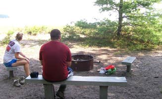 Rachel K.'s photo at Duck Lake Campsites on Grand Island near Munising, MI