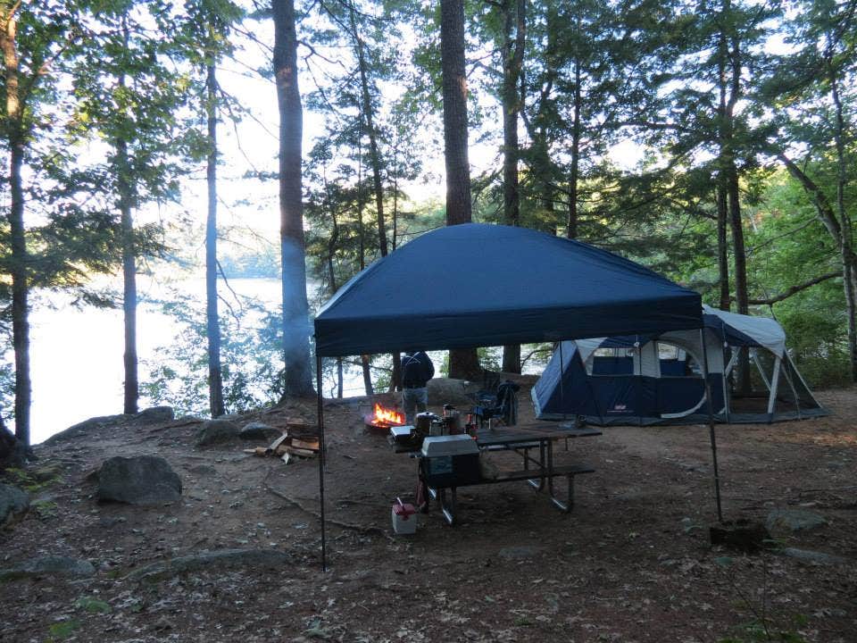 Ellen C.'s photo at Pawtuckaway State Park Campground near Candia, NH