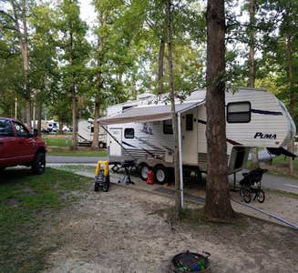 Camper-submitted photo from Middle Fork Campground — Natural Bridge State Resort Park