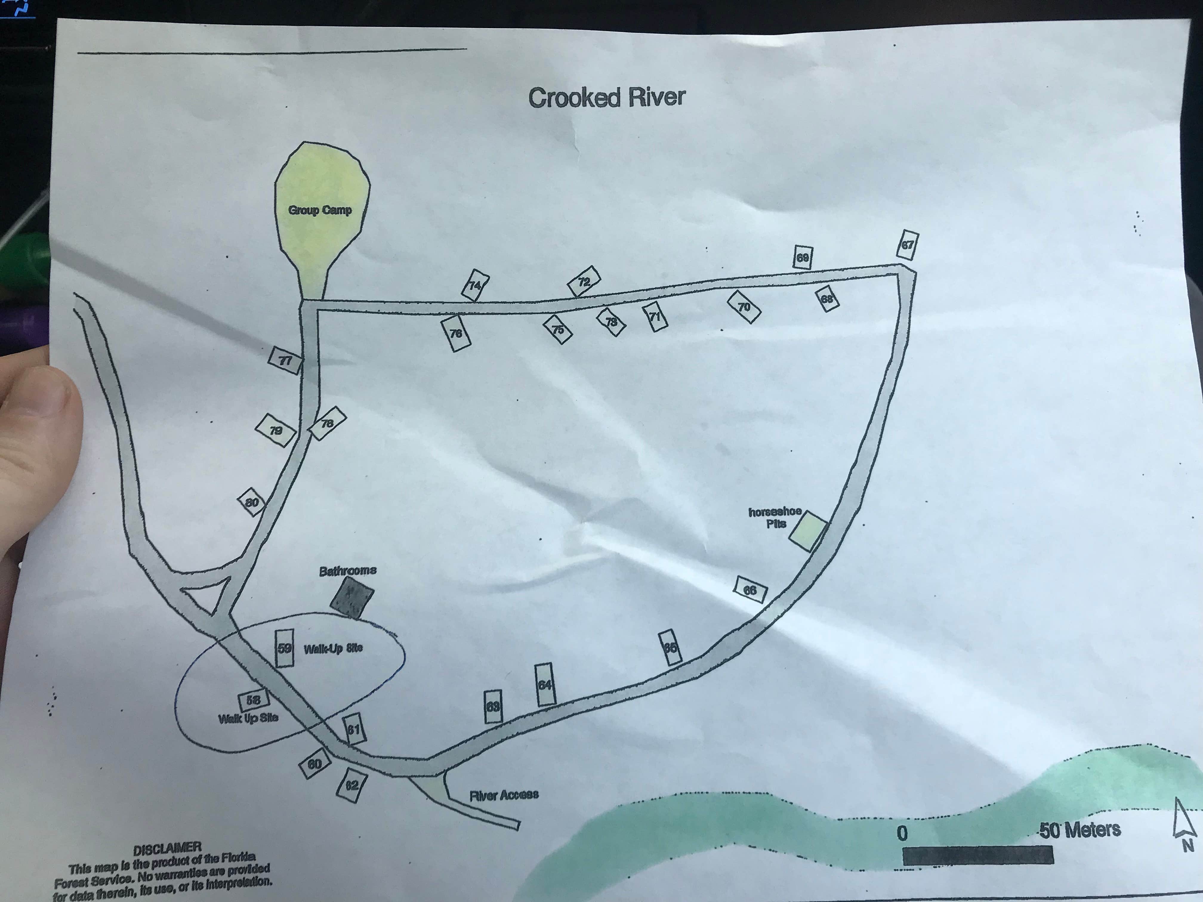 Camper-submitted photo at Crooked River Campground — Withlacoochee State Forest near Inverness, FL