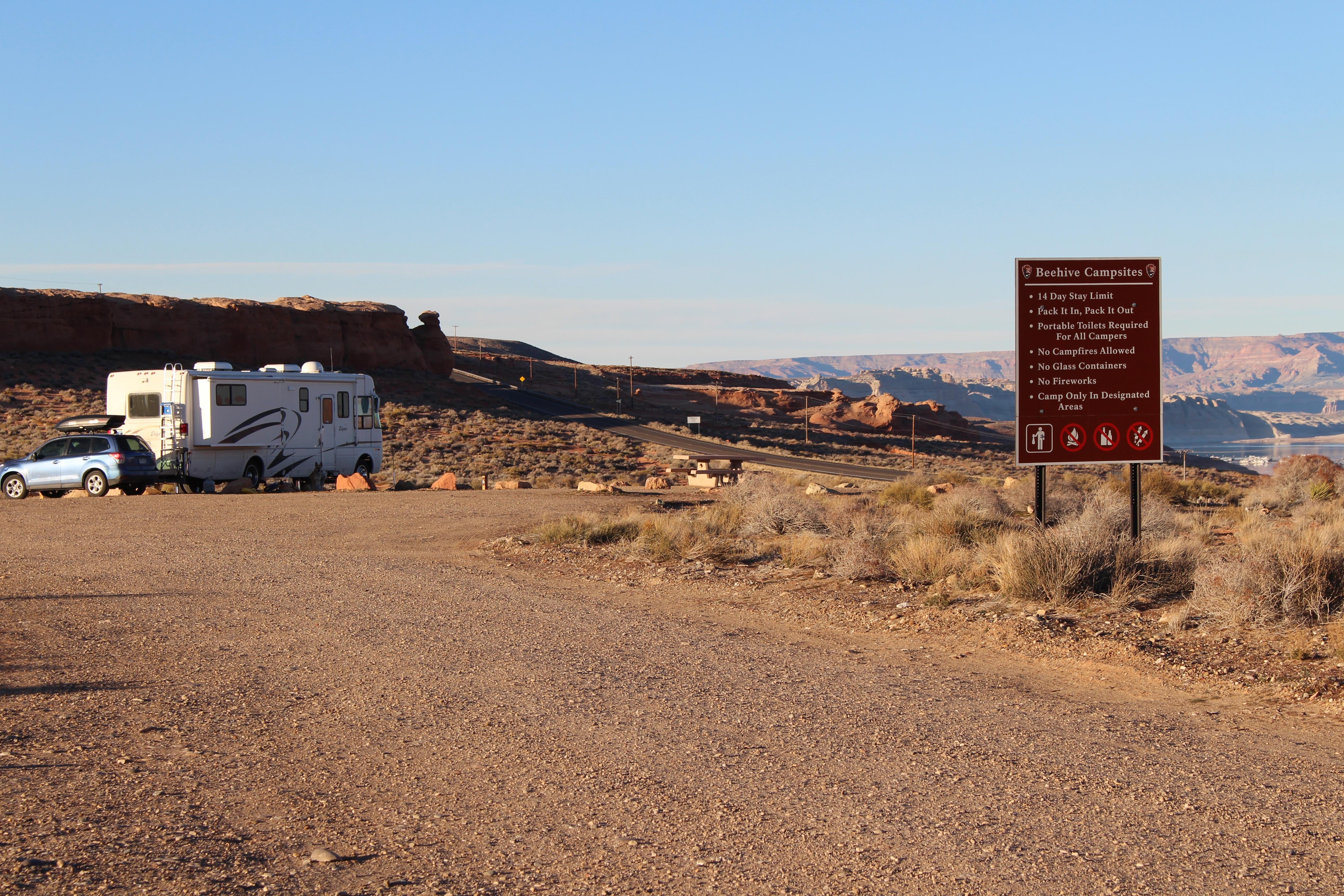 Camper submitted image from Beehives Campground — Glen Canyon National Recreation Area - 1