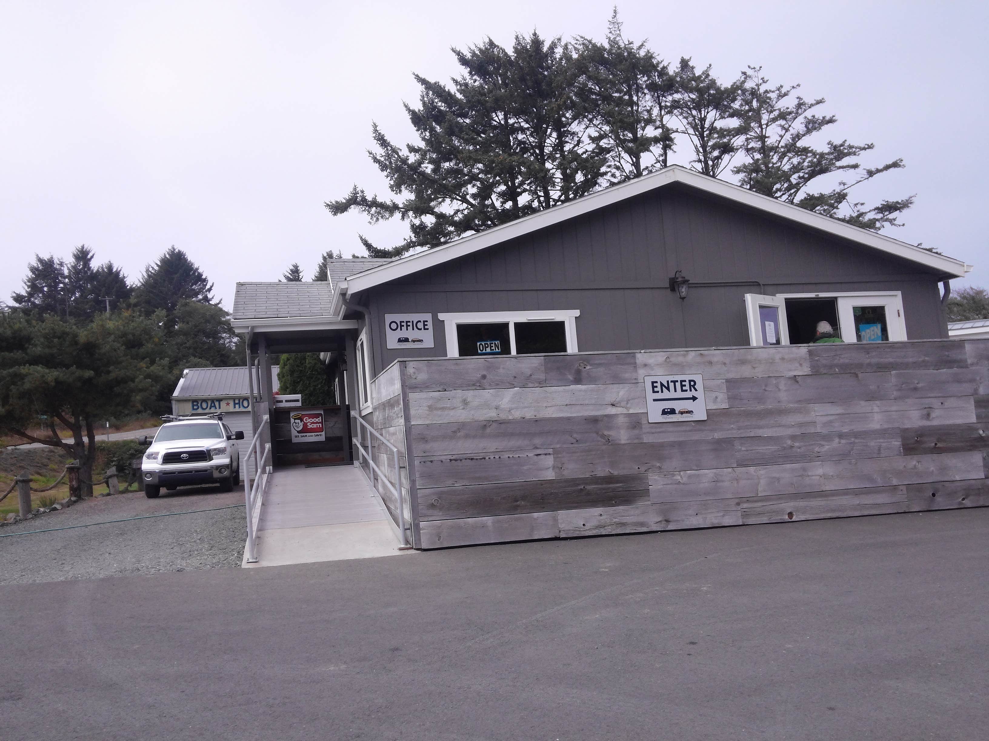 Camper-submitted photo at Oceanside Beachfront RV Resort - A Cruise Inn Park near Ophir, OR