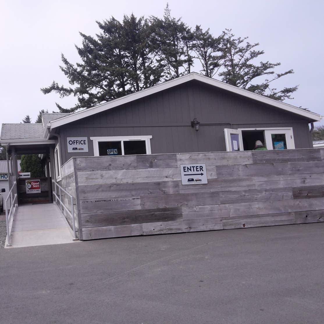 Oceanside Beachfront RV Resort A Cruise Inn Park Gold Beach, OR