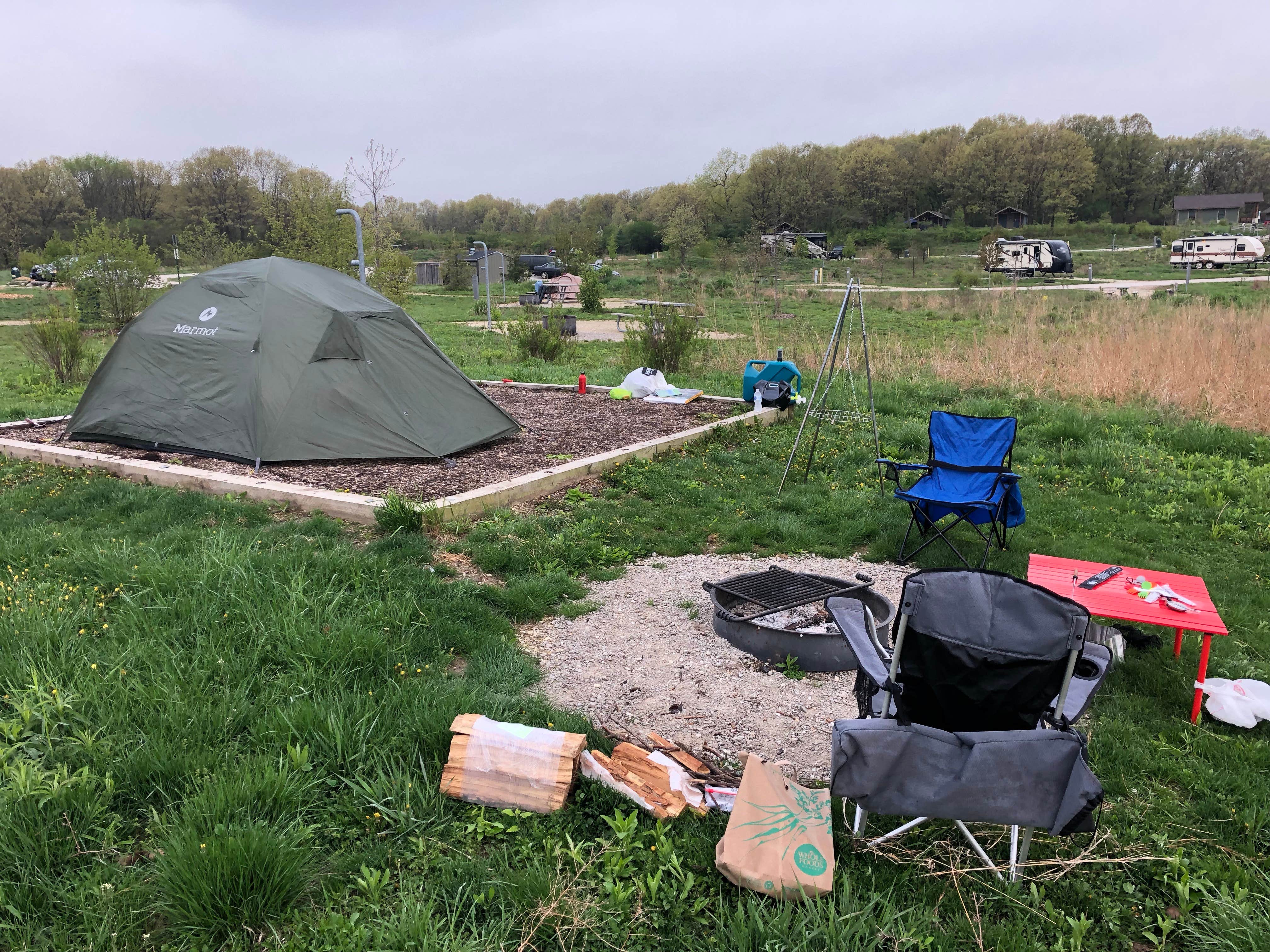 Camper-submitted photo at Camp Bullfrog Lake in Illinois