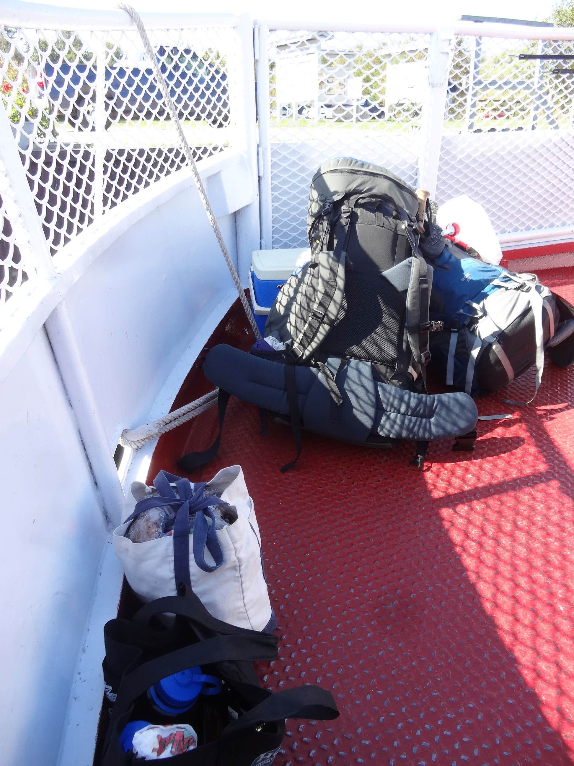 Camper-submitted photo at Rock Island State Park Campground near Ephraim, WI