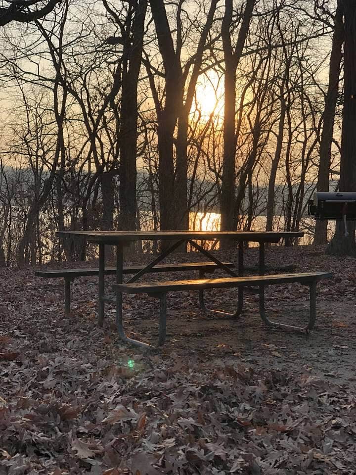 Camping near Prairie View — Chain O' Lakes State Park: Mud Lake East — Chain O' Lakes State Park, Spring Grove, Illinois