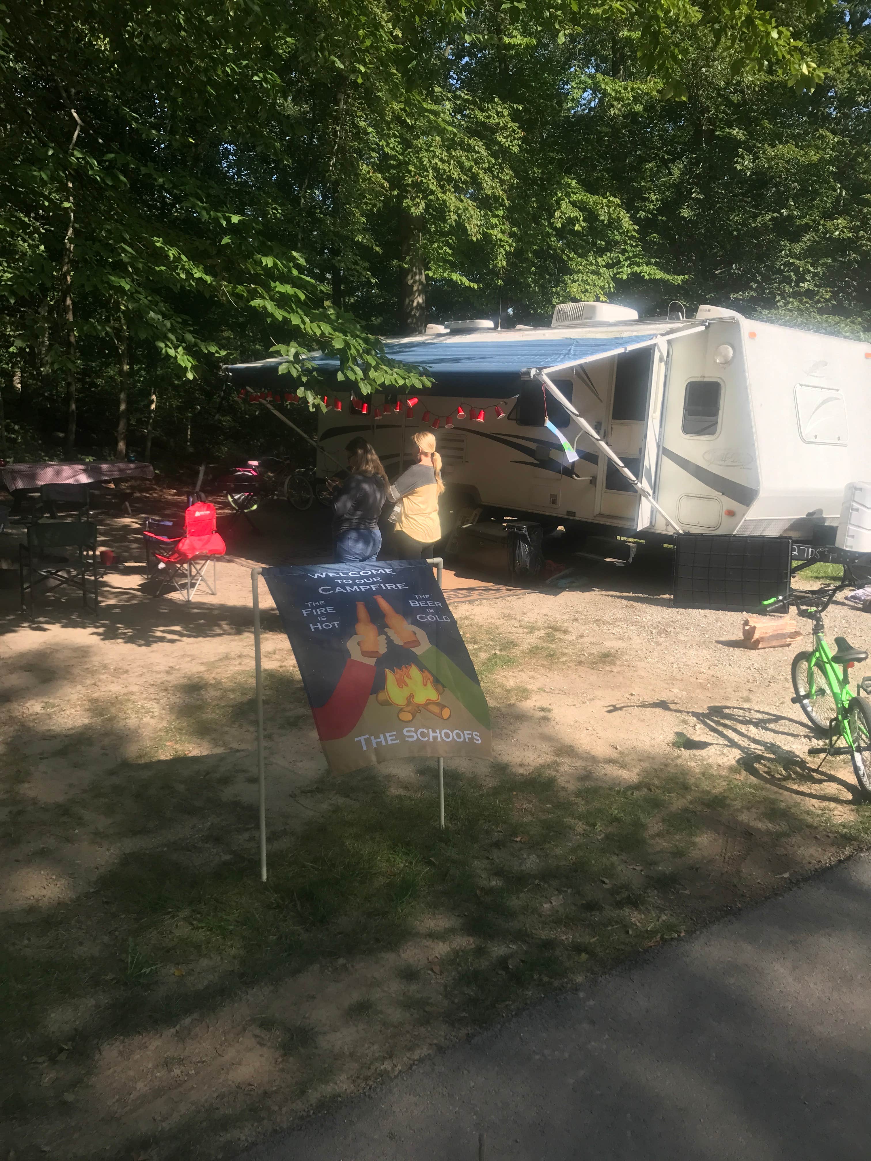 Jason S.'s photo of rv camping at Chain O' Lakes State Park Campground near Paulding, OH