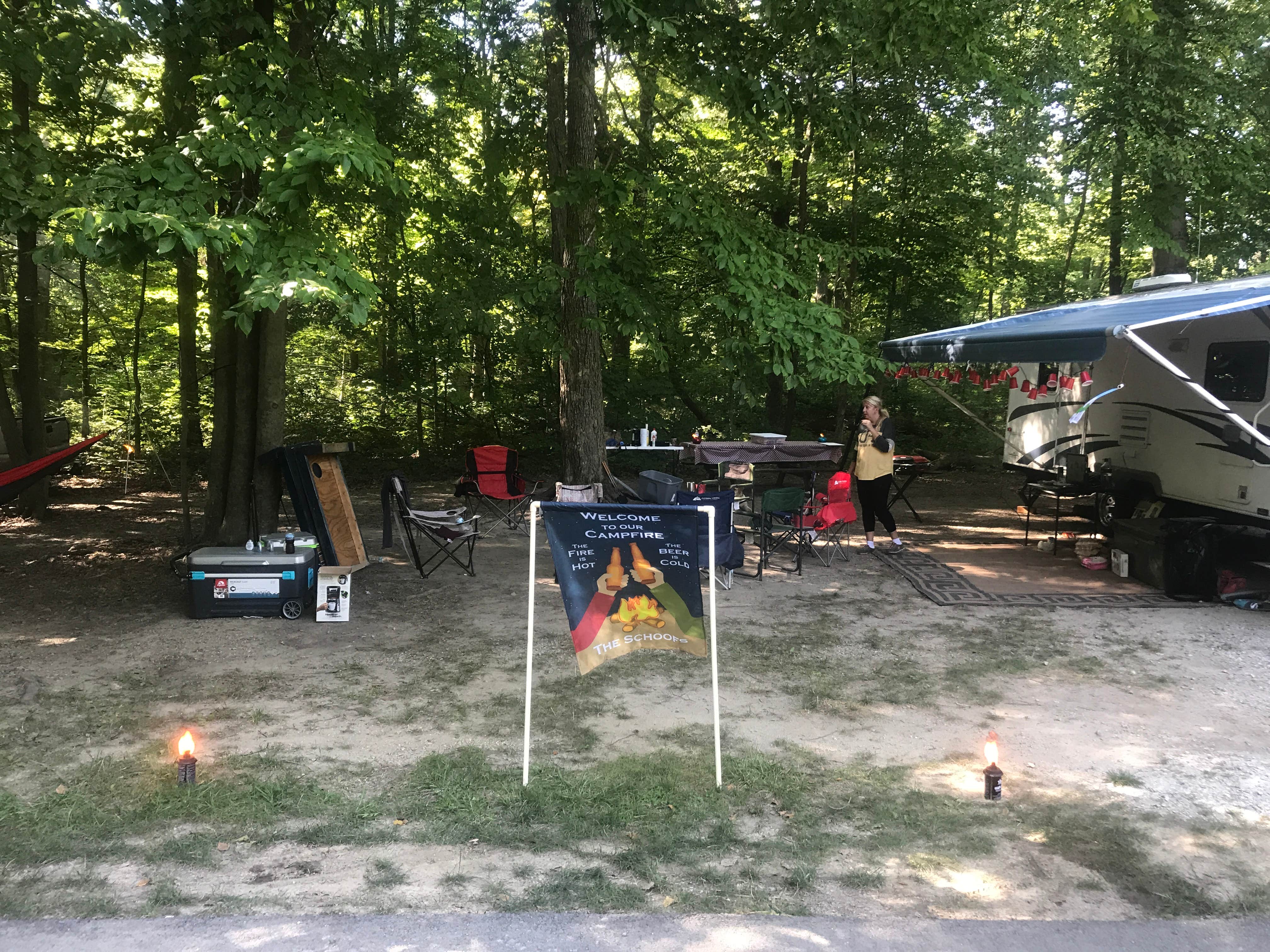 Jason S.'s photo at Chain O' Lakes State Park Campground near Warsaw, IN