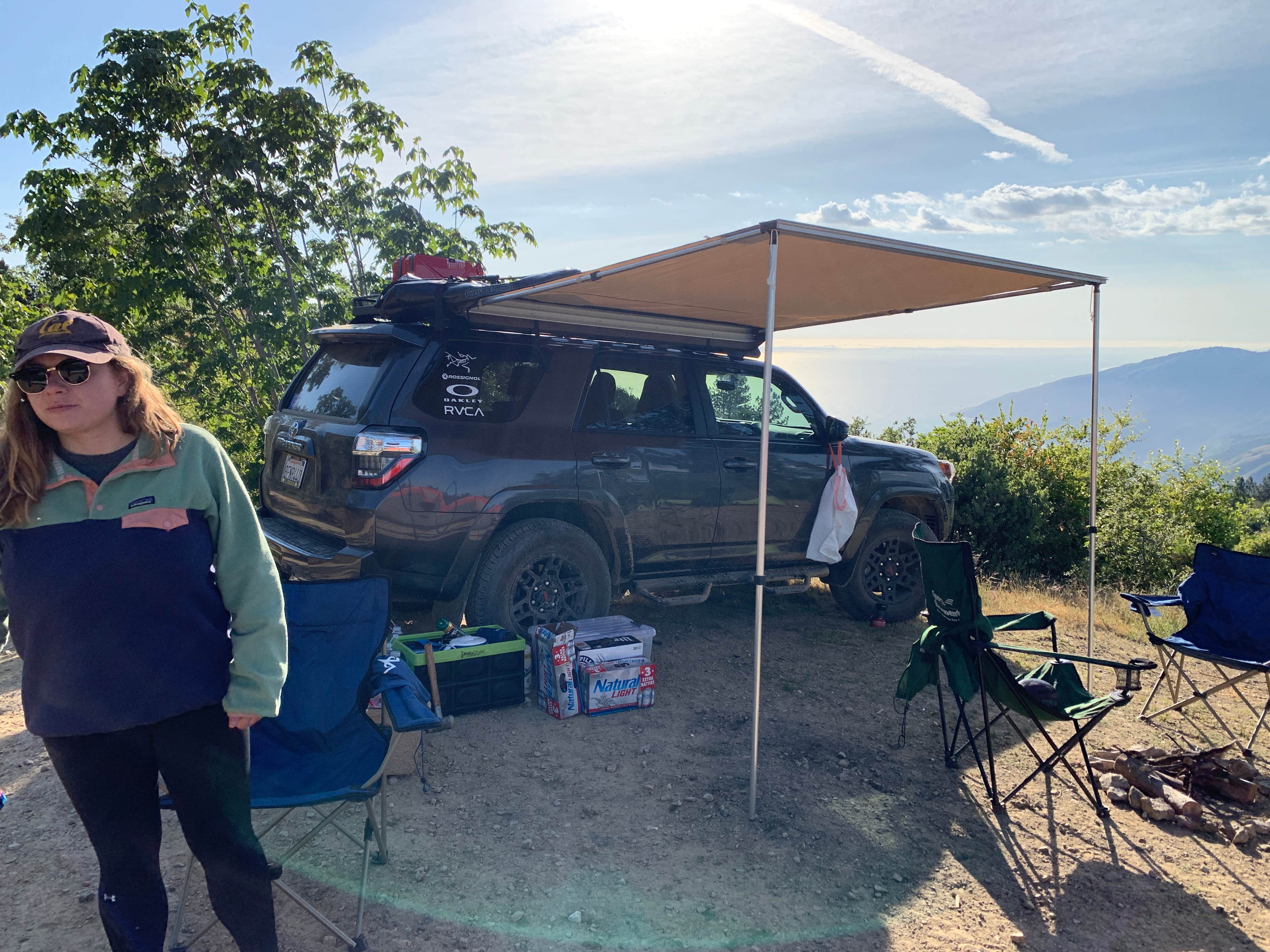 Taylor P.'s photo of tent camping at Prewitt Ridge Campground - Temporarily Closed near Fort Hunter Liggett, CA