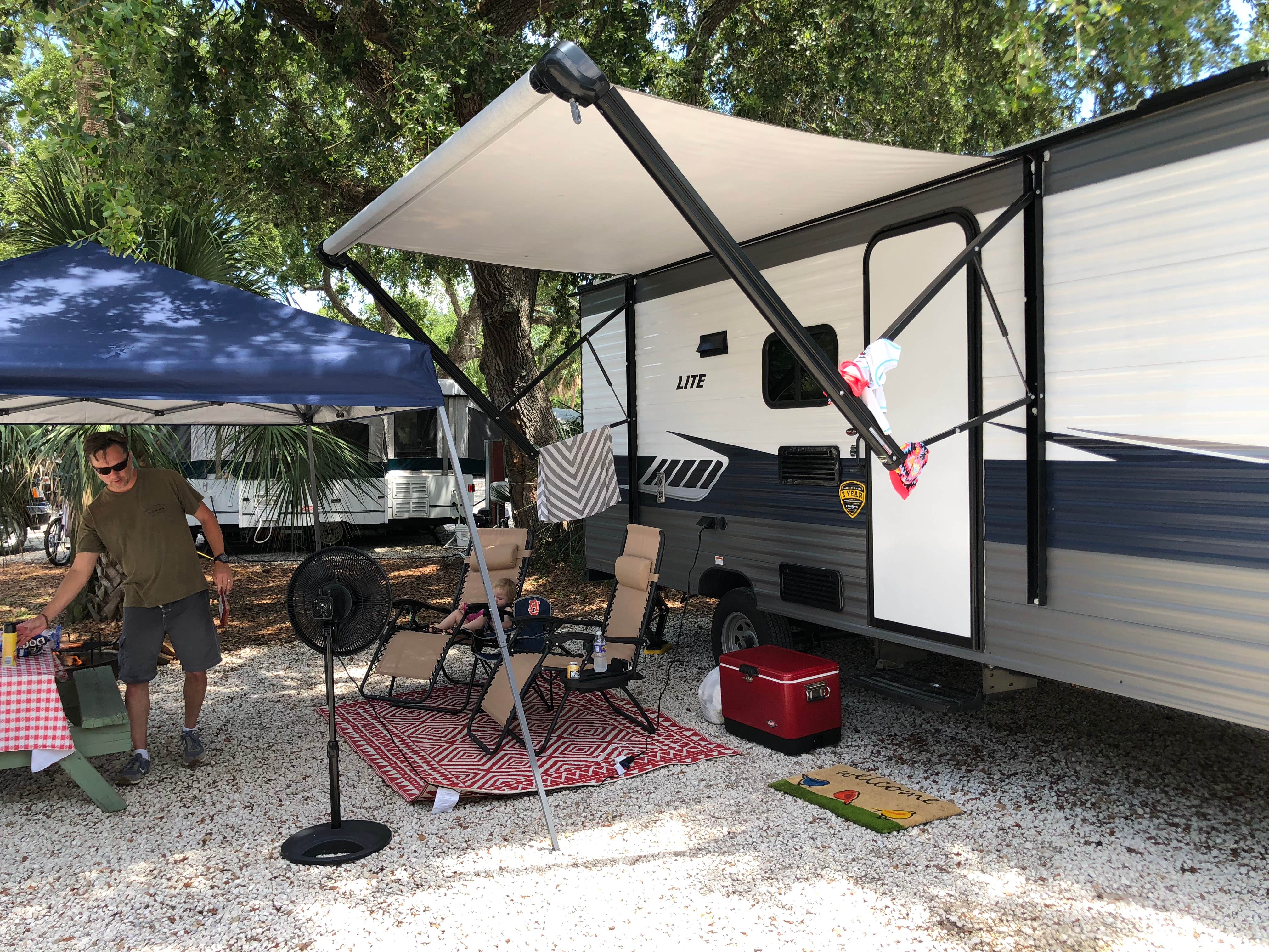 Nicole B.'s photo of rv camping at River's End Campground & RV Park near Port Royal, SC