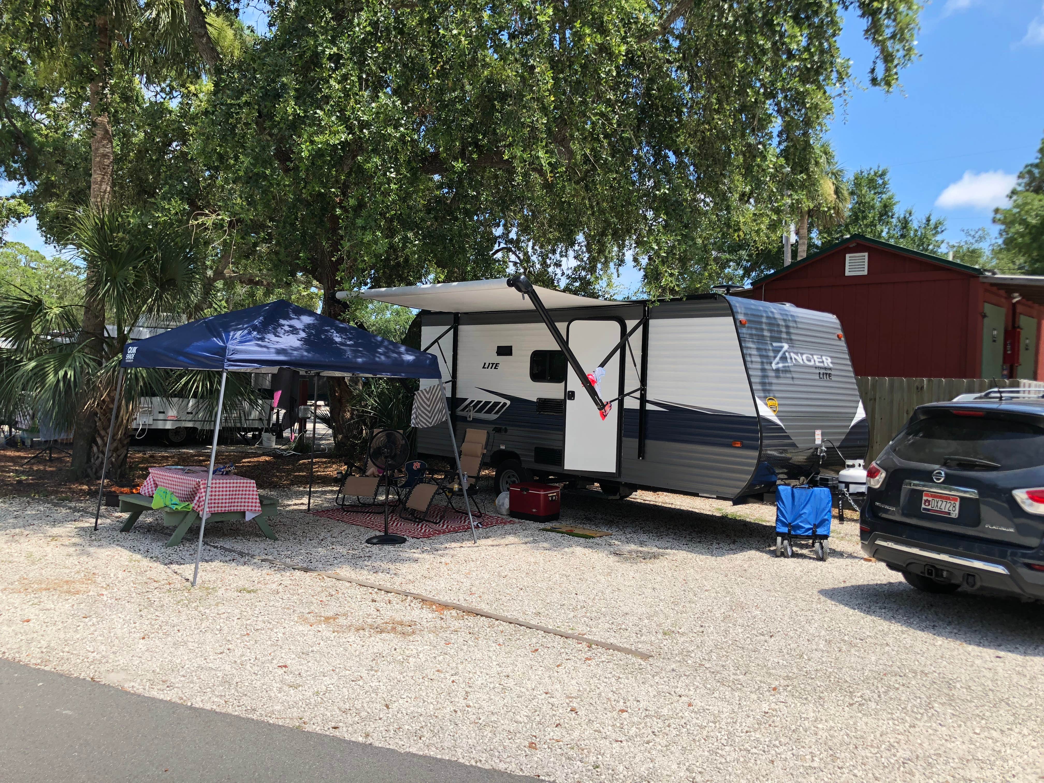 Nicole B.'s photo of rv camping at River's End Campground & RV Park near Edisto Island, SC