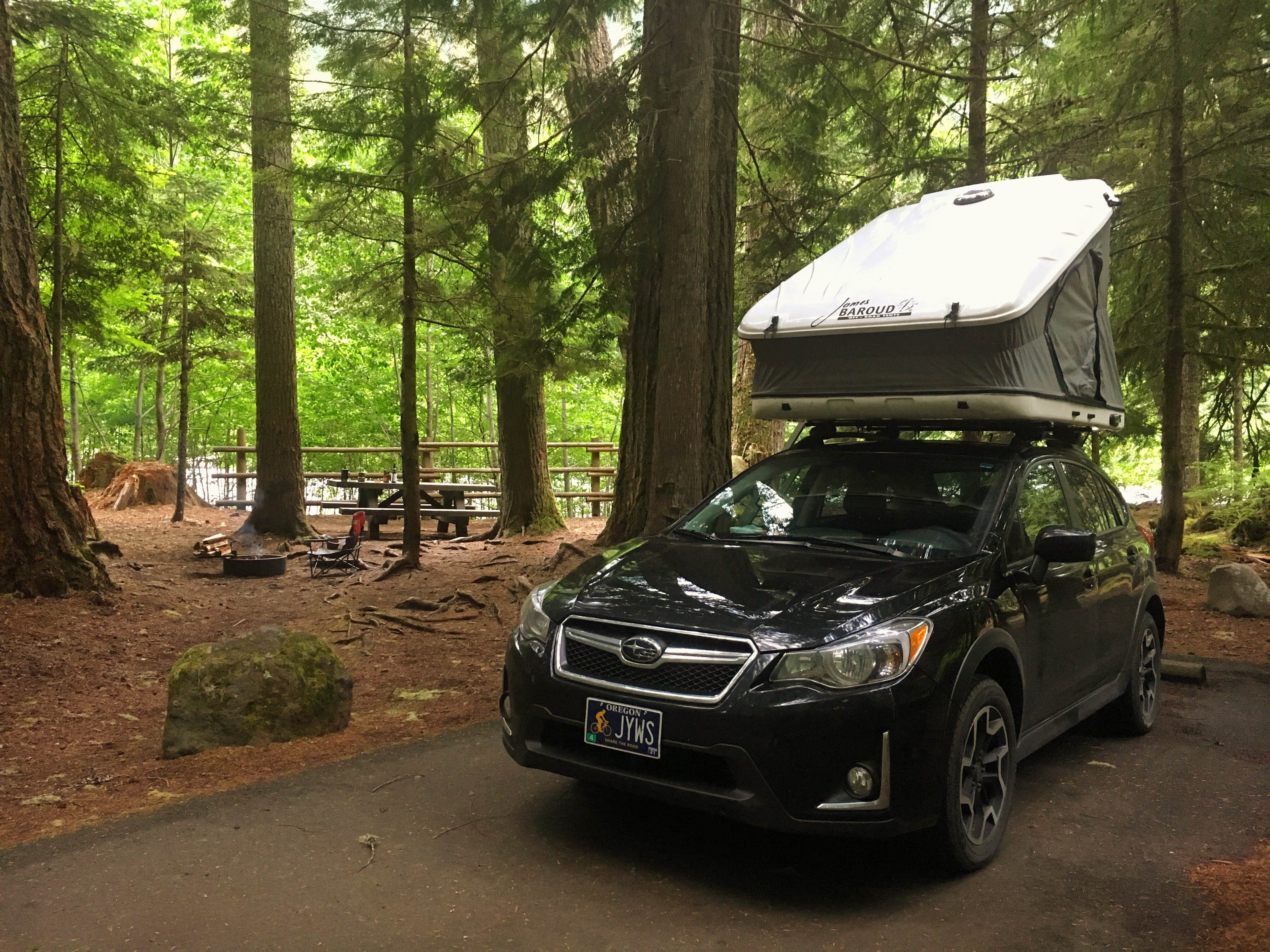 Catherine S.'s photo of rv camping at Silver Springs Campground near Mount Rainier National Park