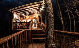lori S.'s photo of a cabin at Glamping at Deer Camp near Gruetli-Laager, TN