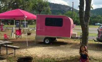 Whitney R.'s photo of rv camping at Nana's RV Park on the Frio near Concan, TX