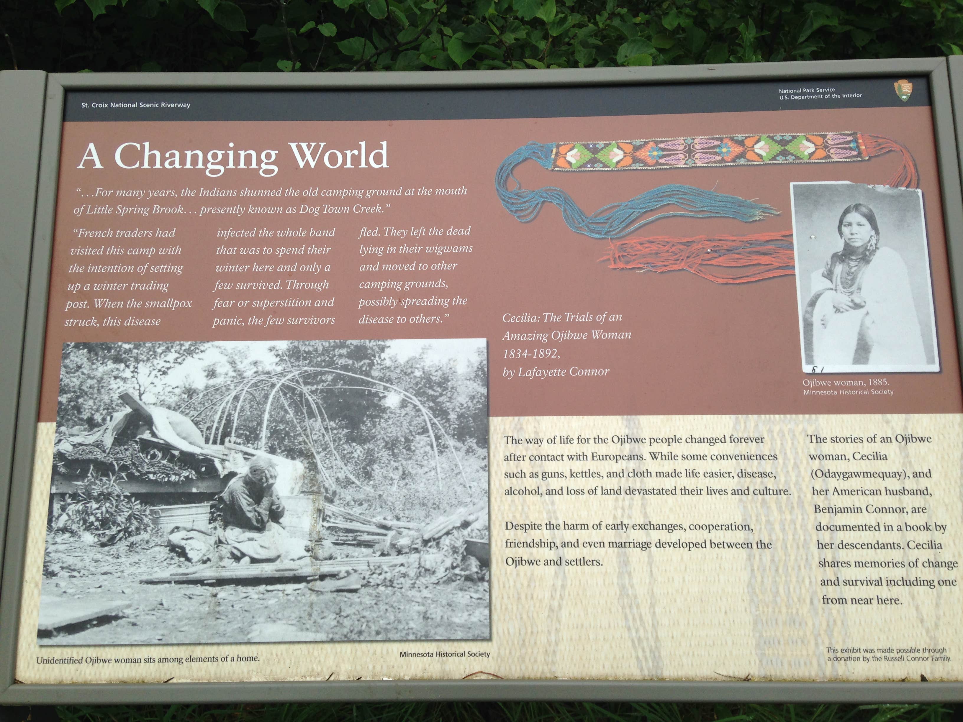 Camper-submitted photo at Namekagon Trail Bridge near Gordon, WI