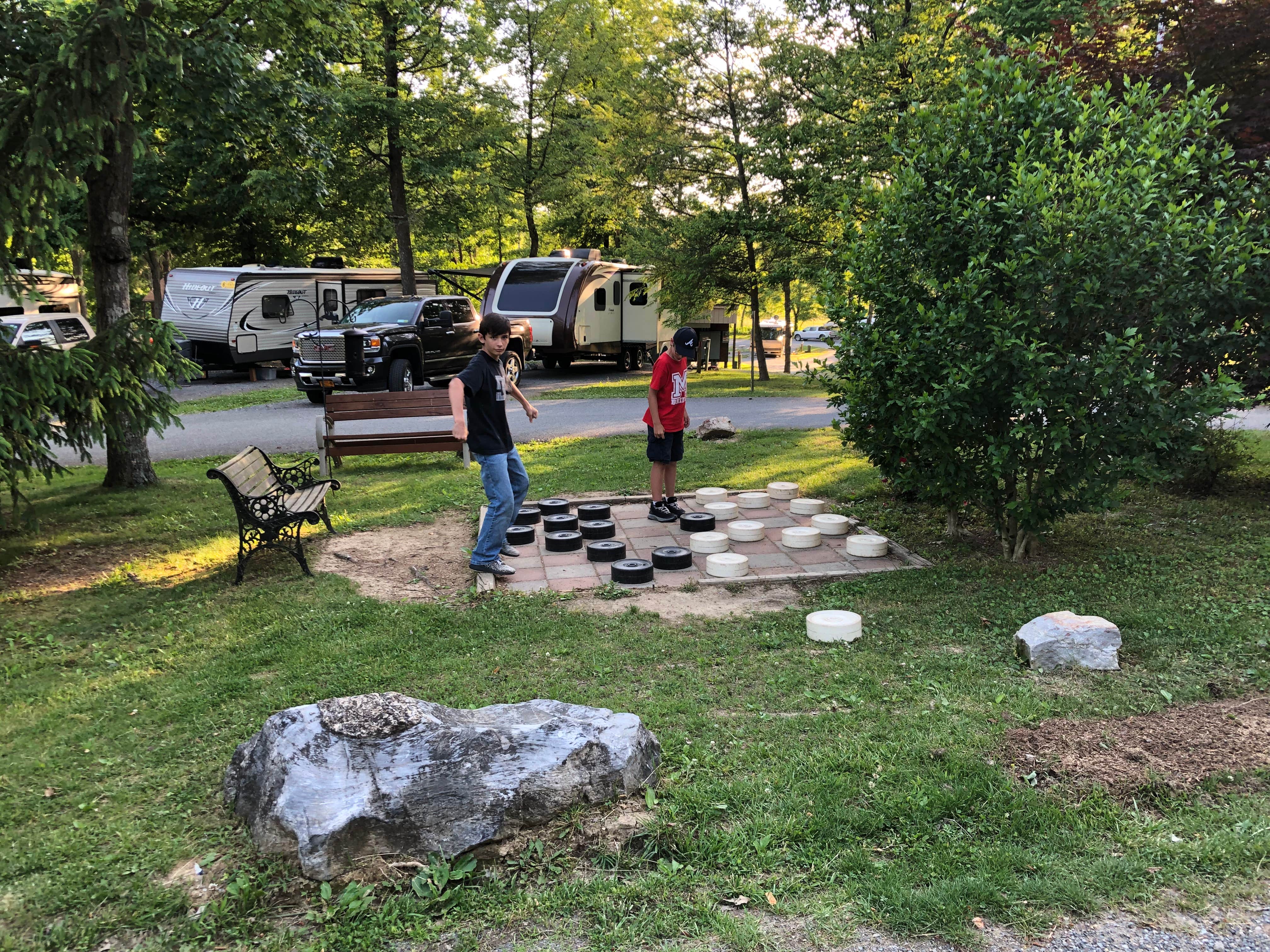 Sonyia W.'s photo of rv camping at Natural Bridge-Lexington KOA near Buchanan, VA