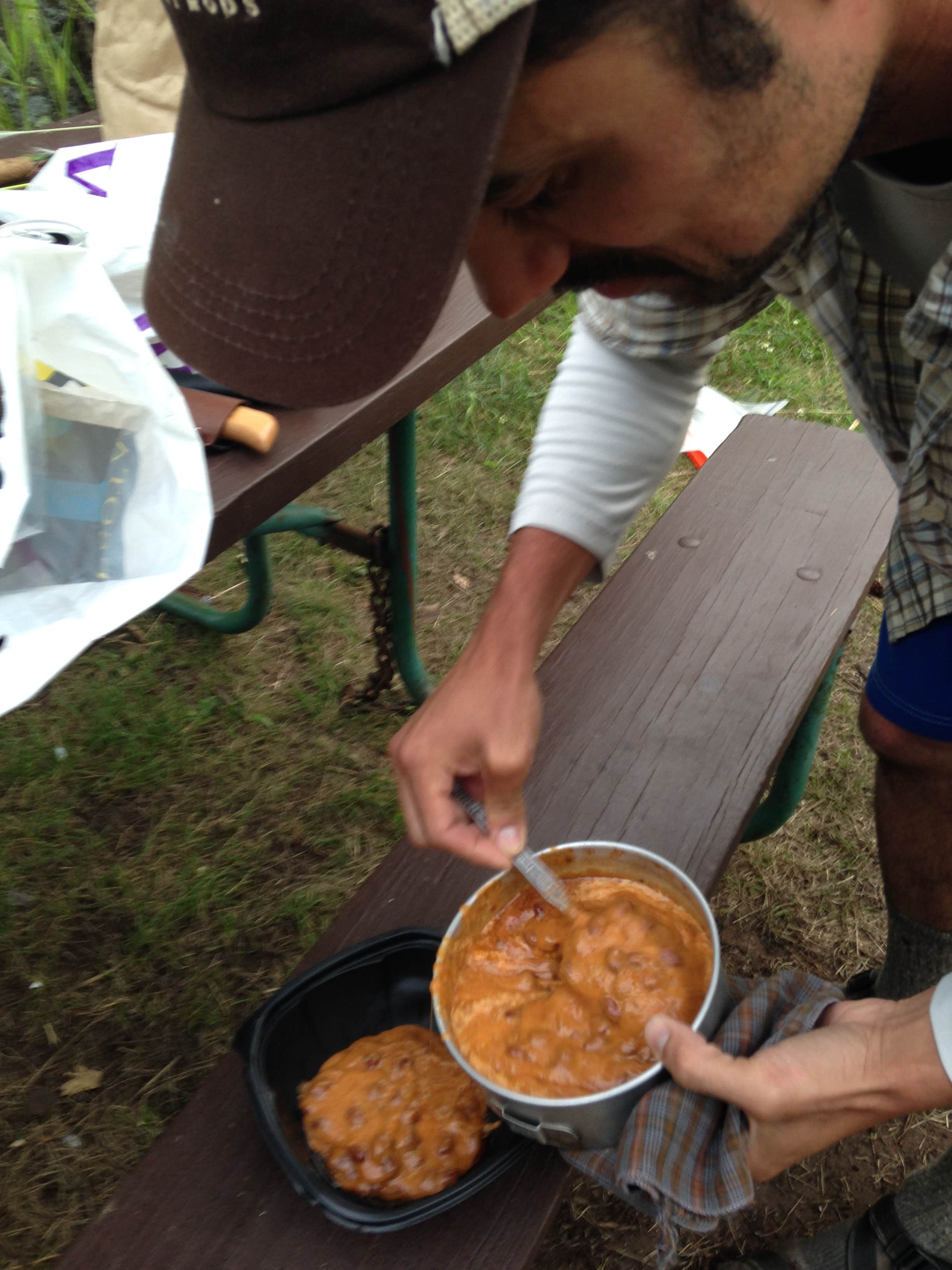 Camper-submitted photo at Namekagon Trail Bridge near Gordon, WI