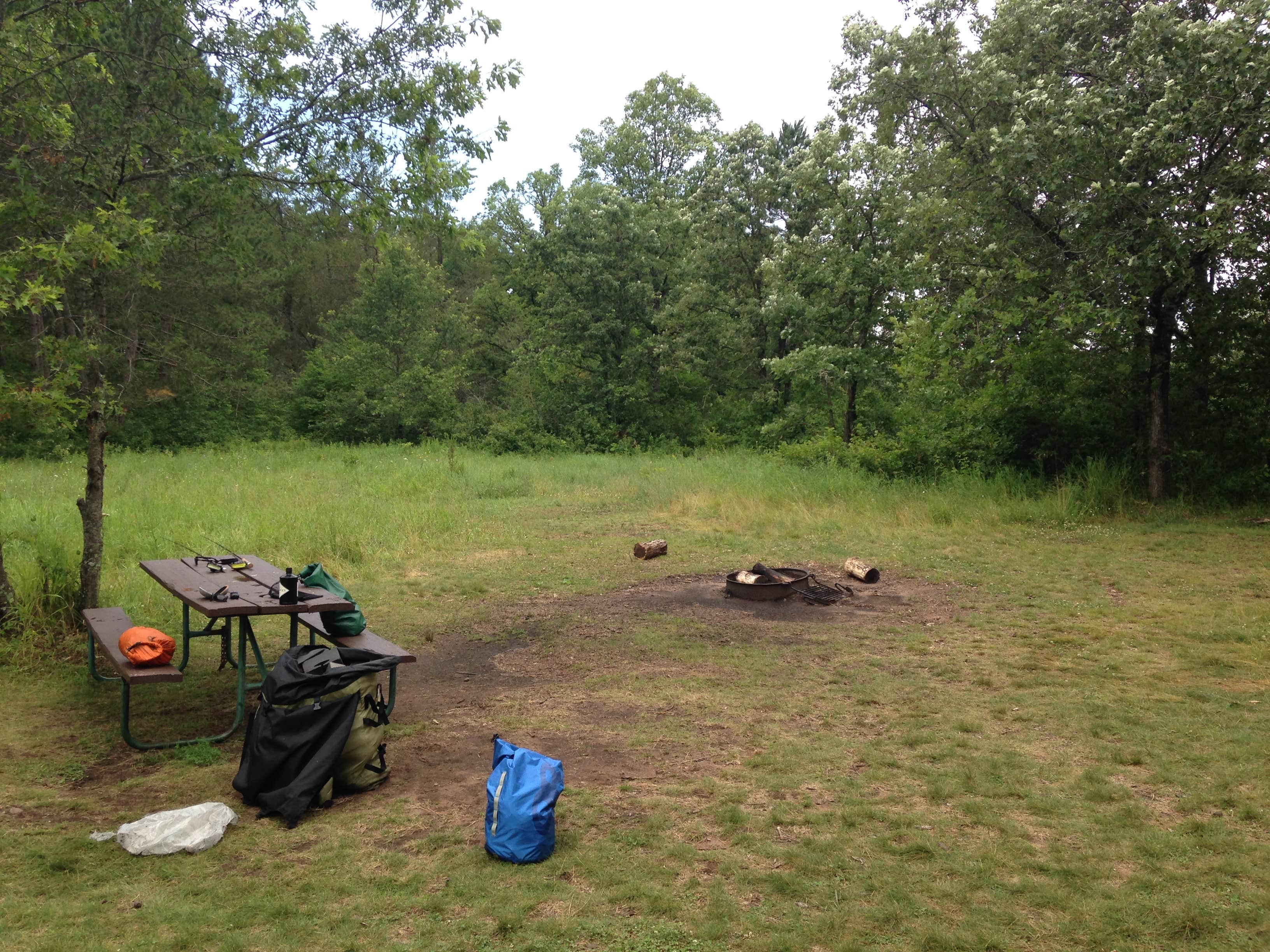 Camper-submitted photo at Namekagon Trail Bridge near Gordon, WI