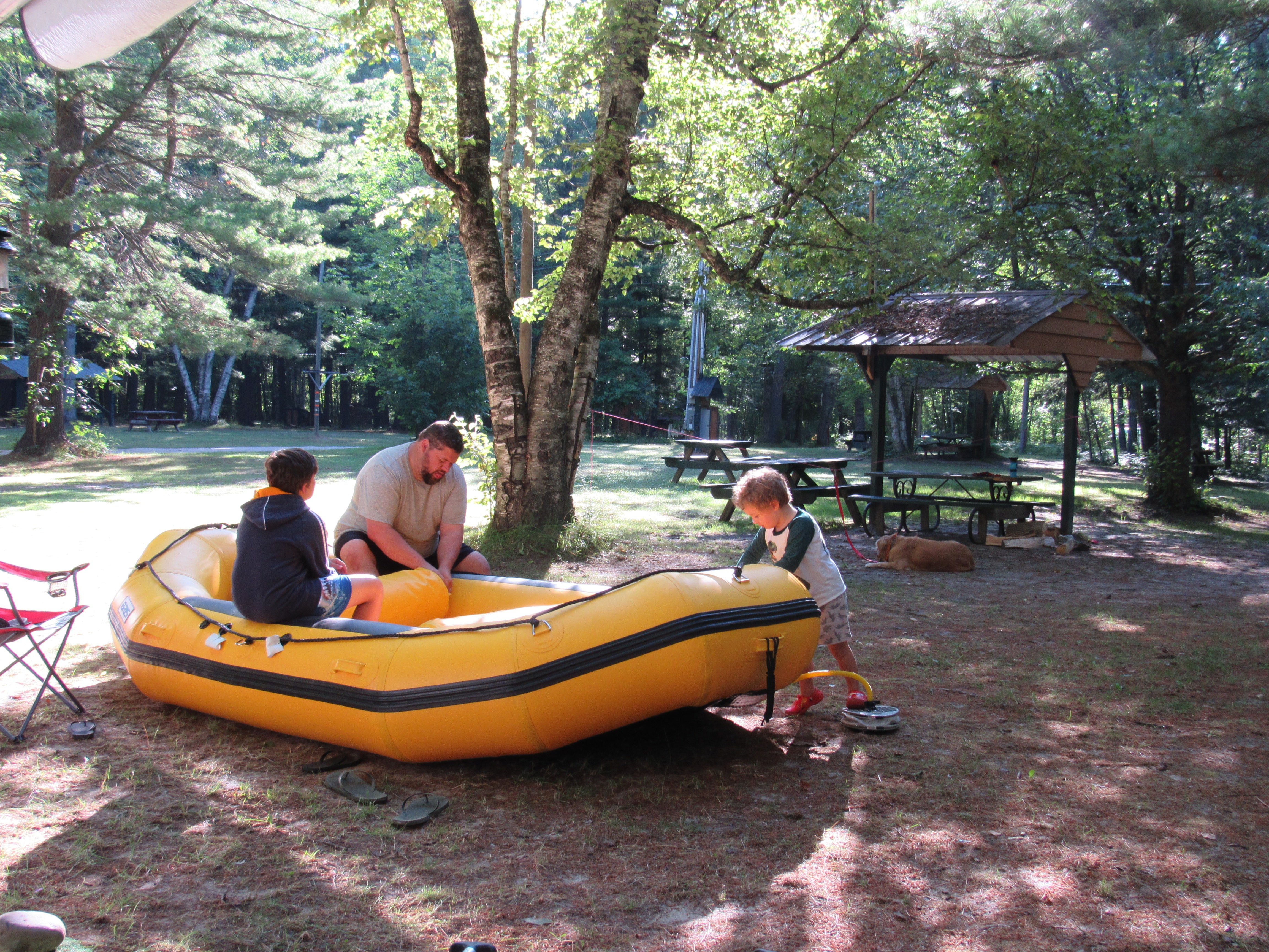 Camper submitted image from White Birch Canoe Trips & Campground - 4